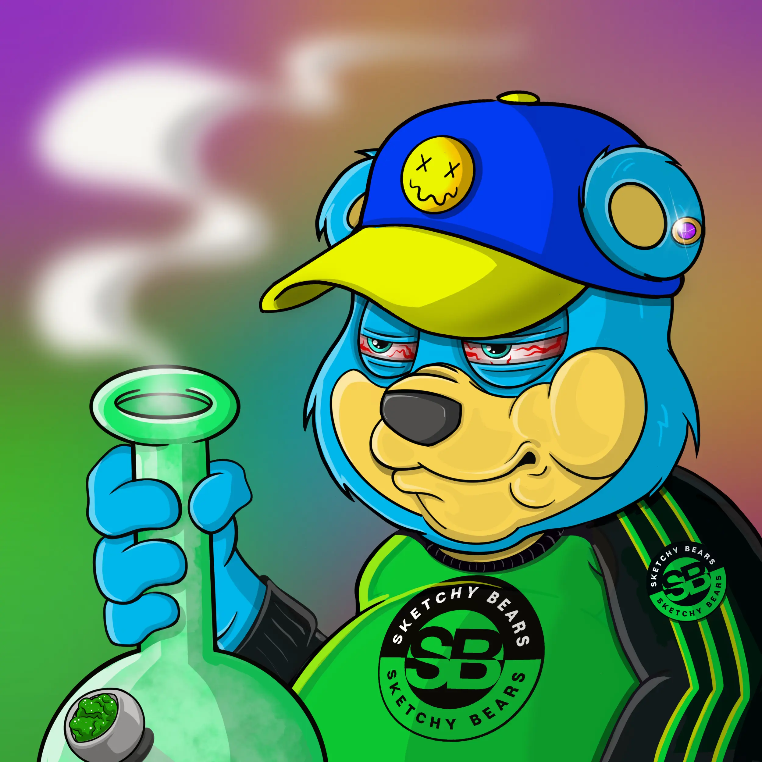 Burnin Bears #840 NFT on Algorand