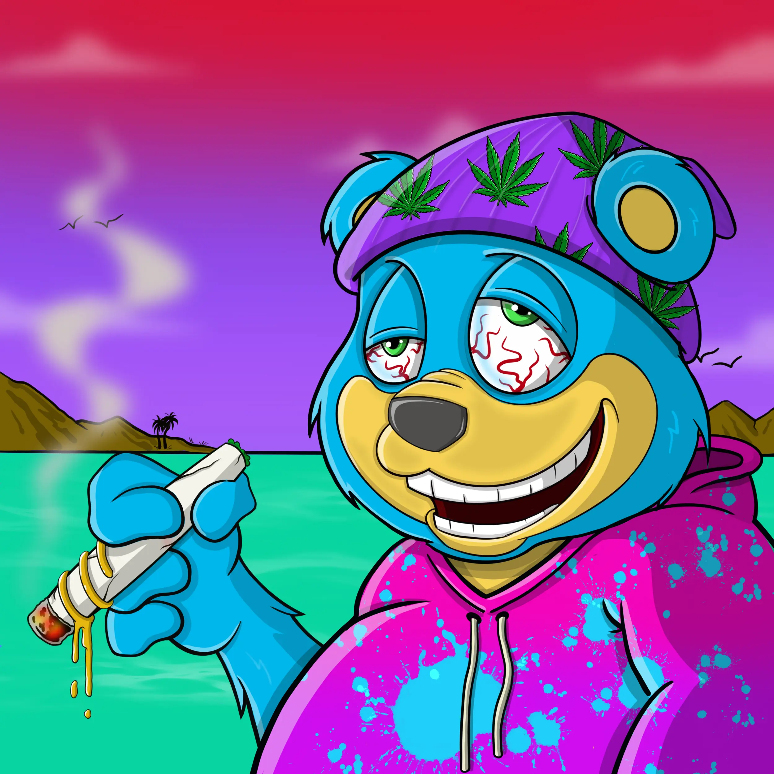 Burnin Bears #401 NFT on Algorand