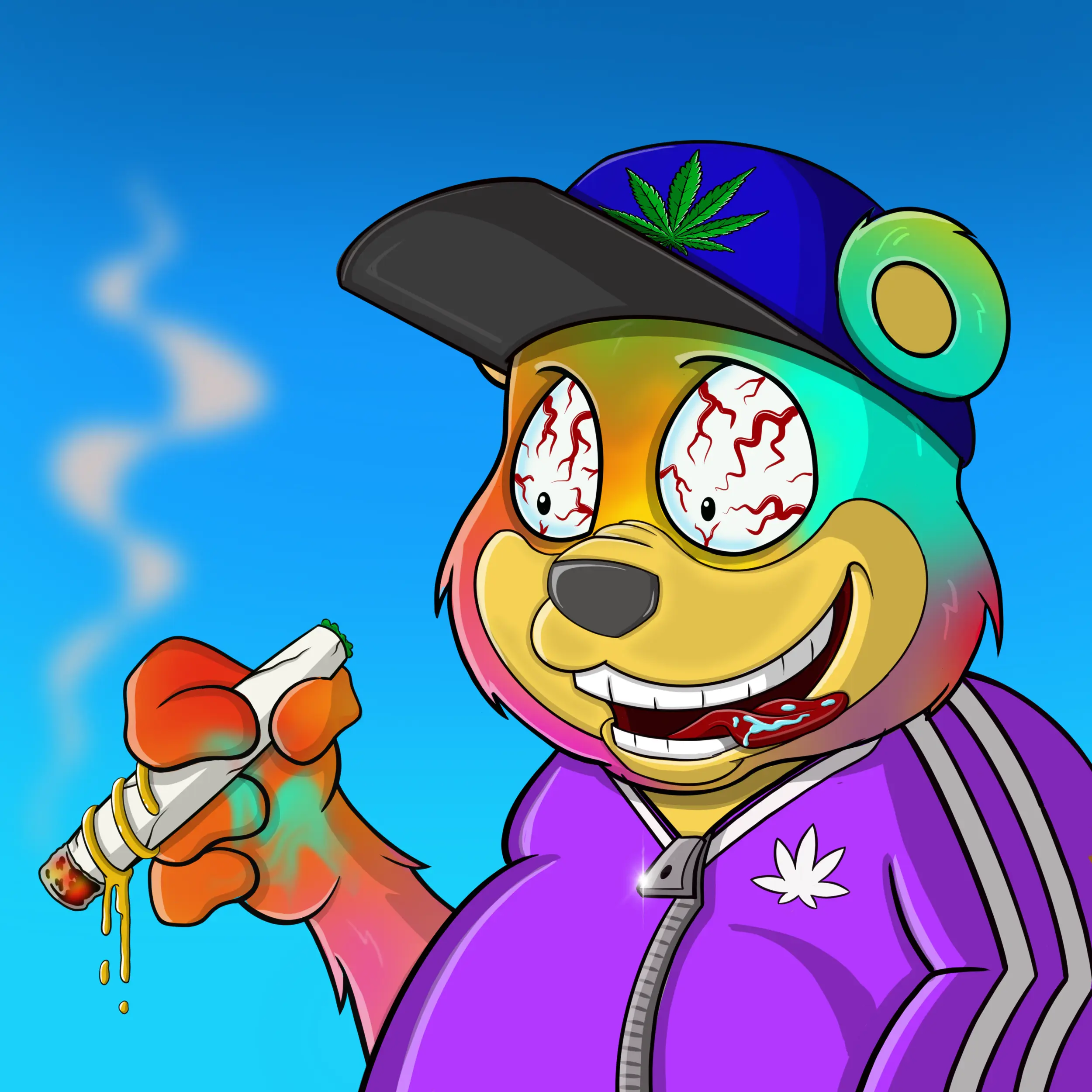 Burnin Bears #450 NFT on Algorand