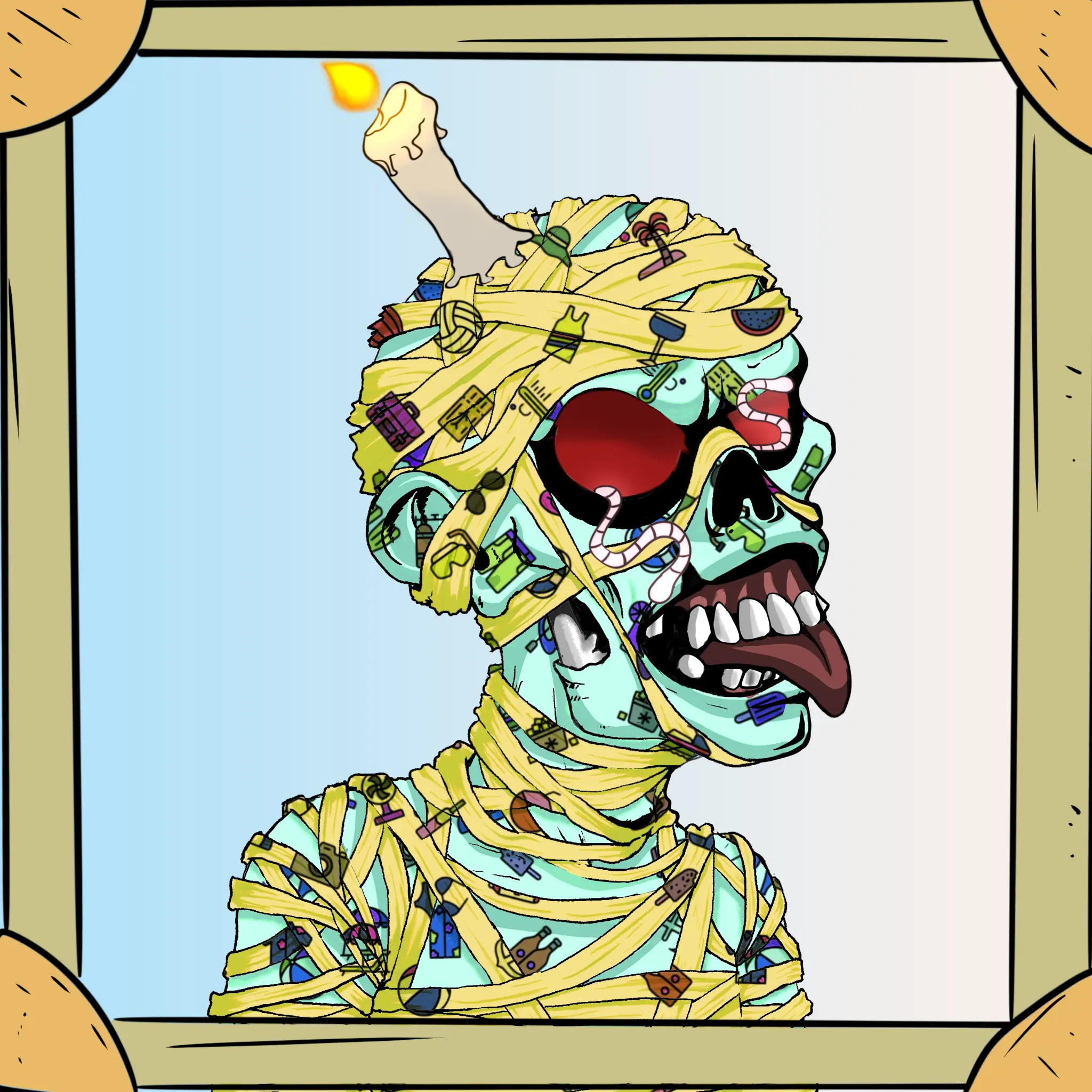 Algo Mummy #1692 NFT on Algorand