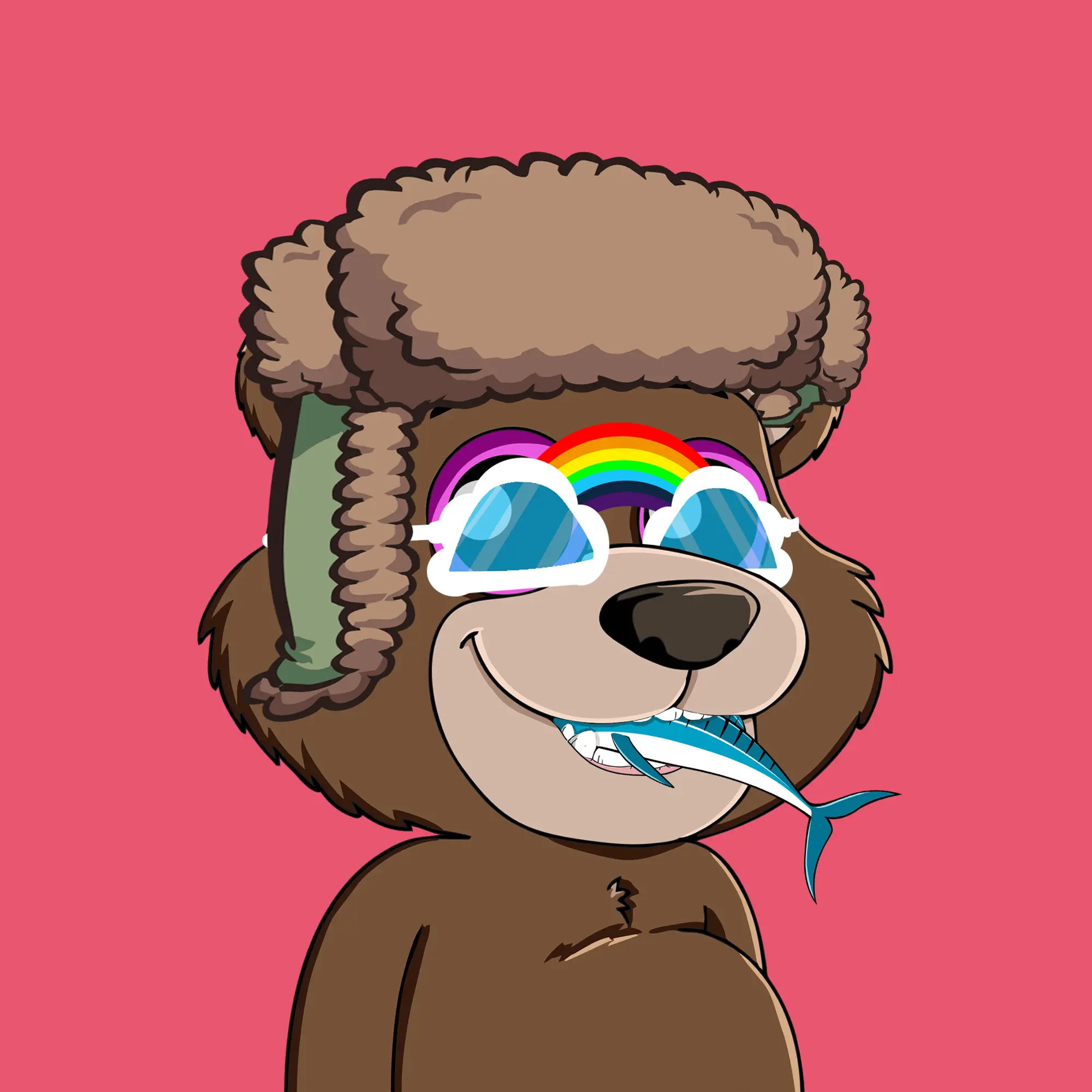 Gluttonous Bears #291 NFT on Algorand