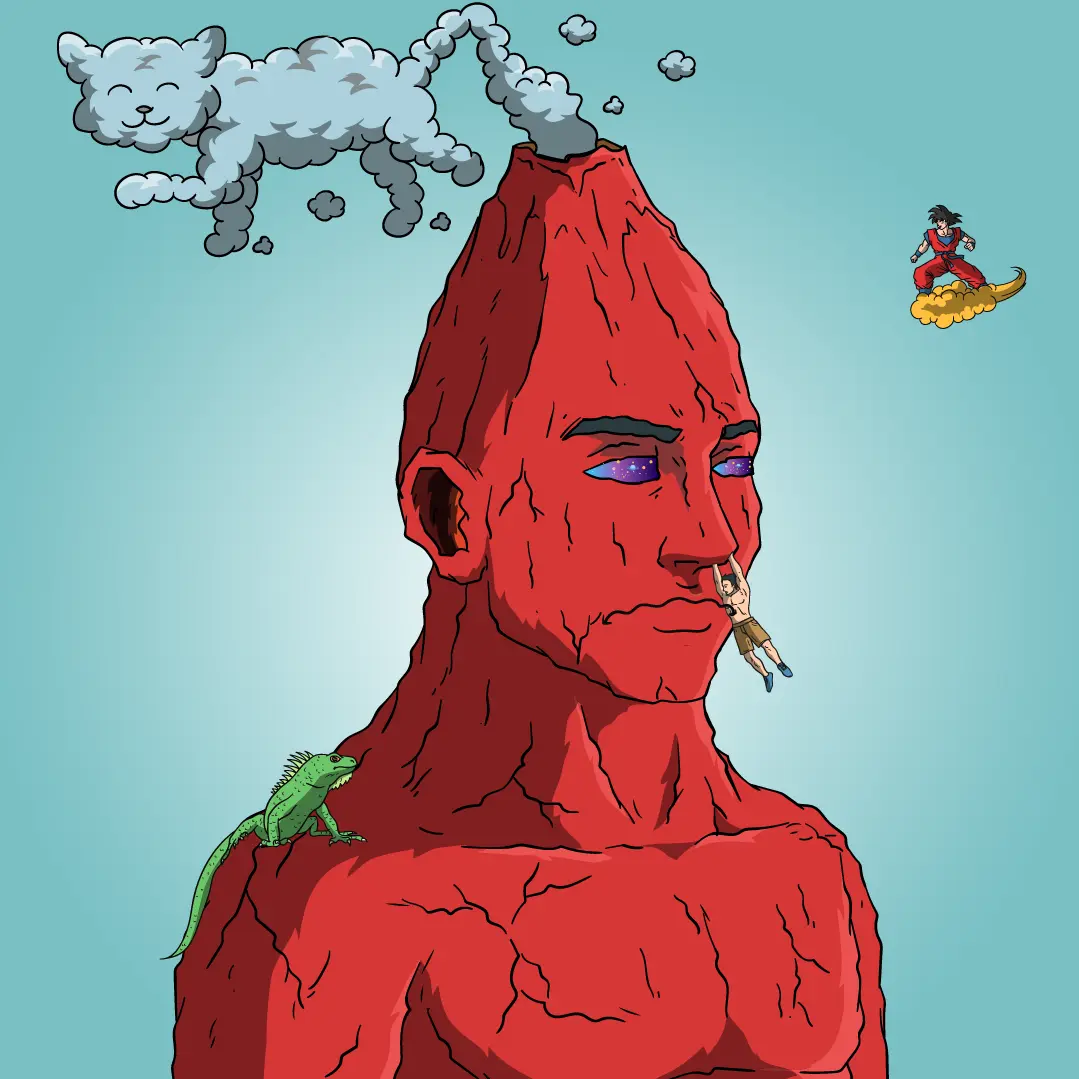 Volcano Boyz #1096 NFT on Algorand