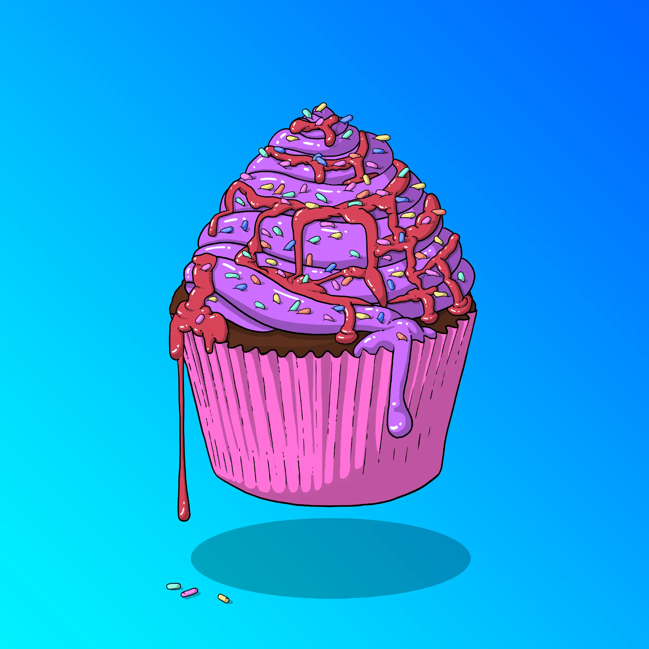 Cupcakes #151 NFT on Algorand