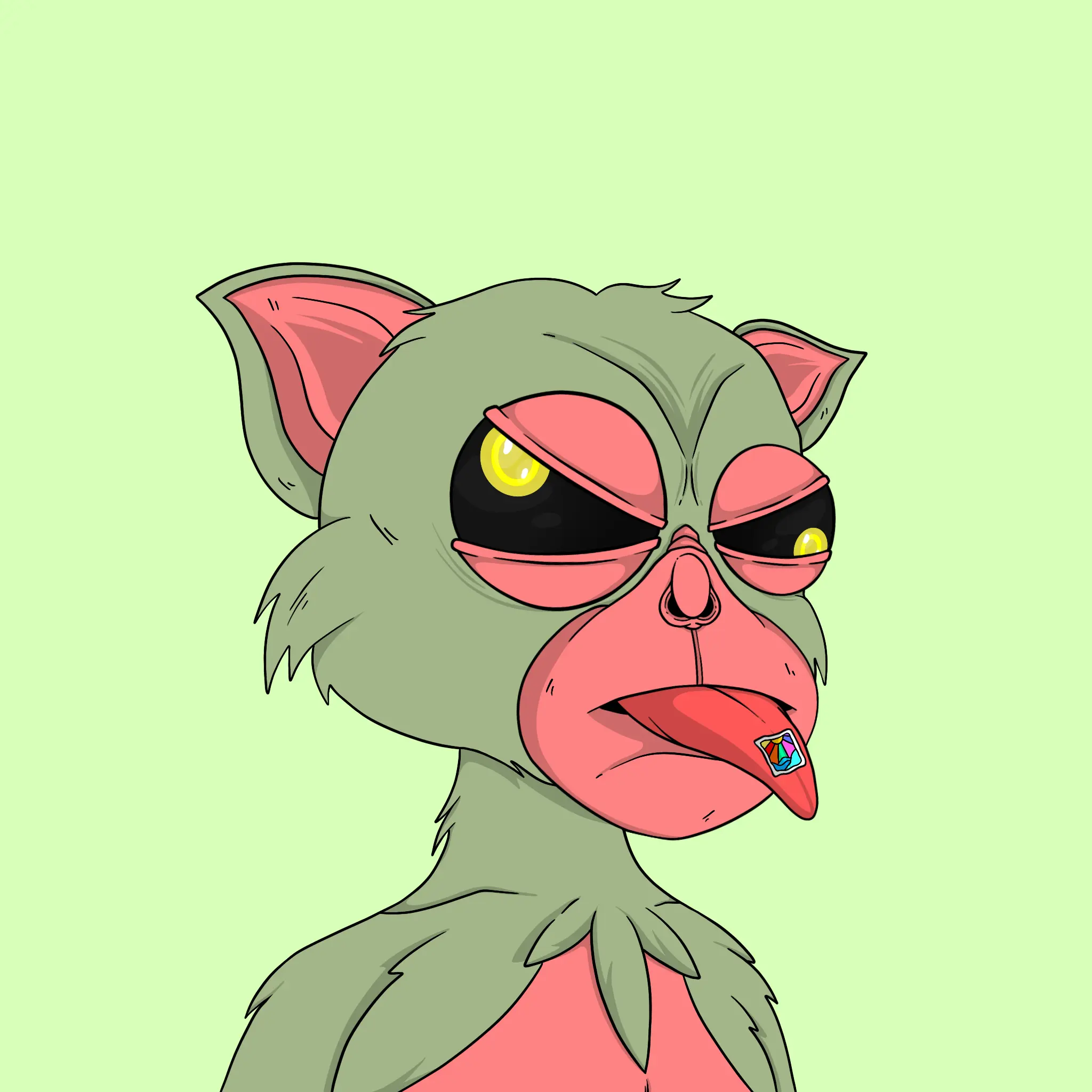 Trendy Tarsier #2044 NFT on Algorand