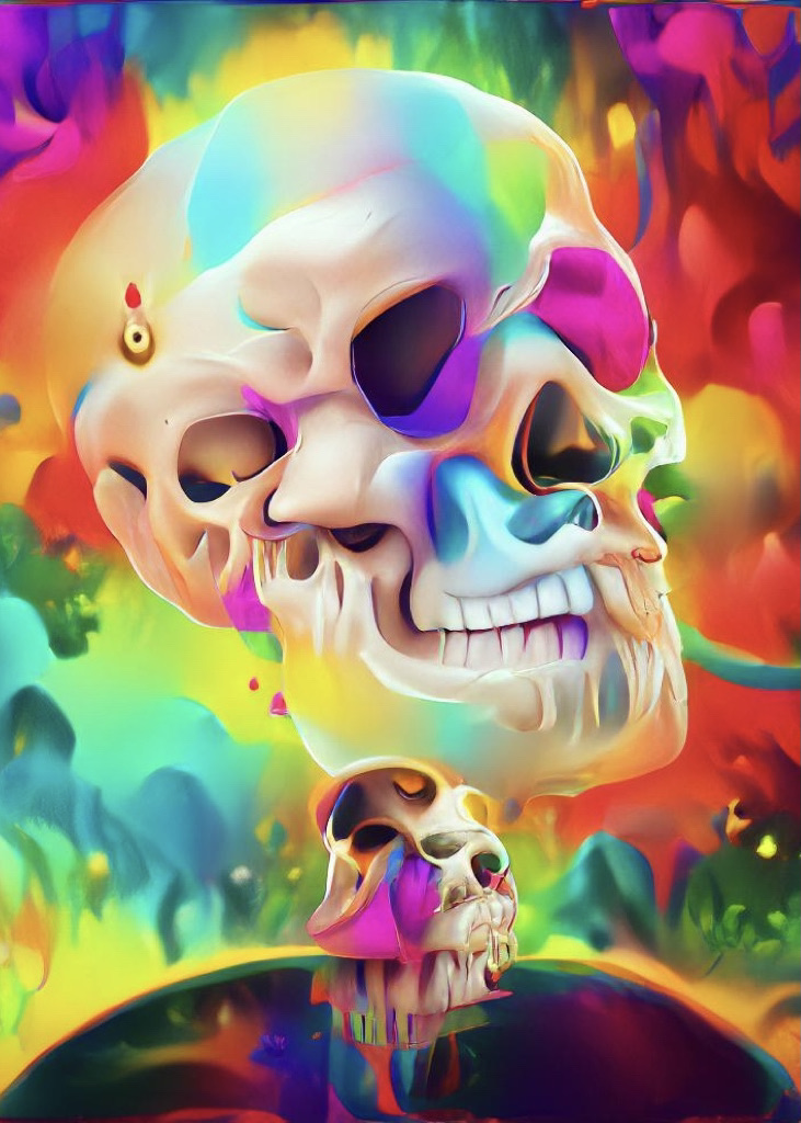 Psycho Skulls  294 NFT on Algorand