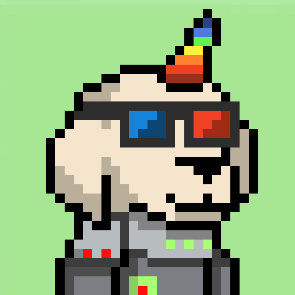 Pixel Pups #599 NFT on Algorand