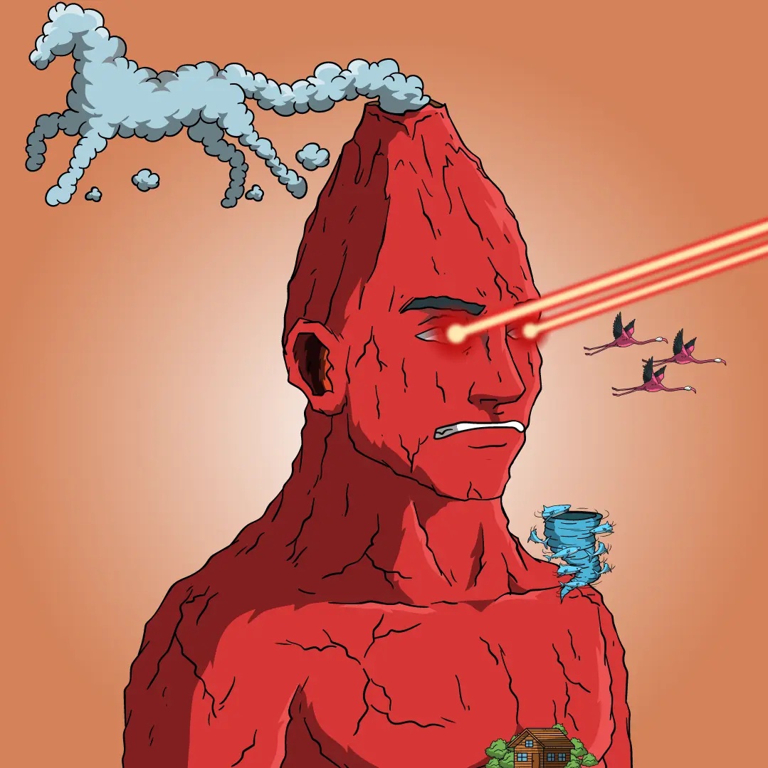 Volcano Boyz #2023 NFT on Algorand