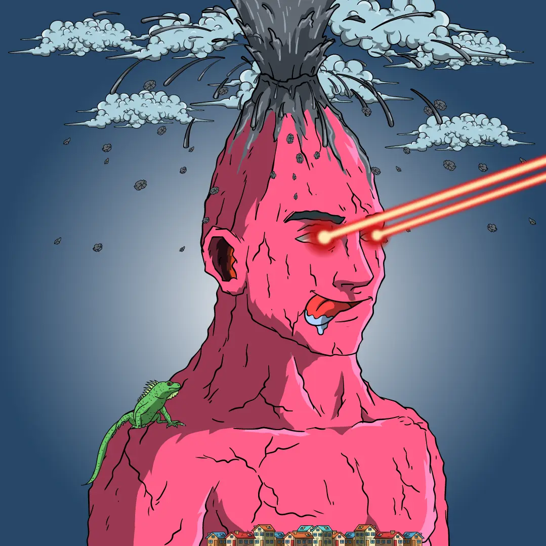 Volcano Boyz #1160 NFT on Algorand