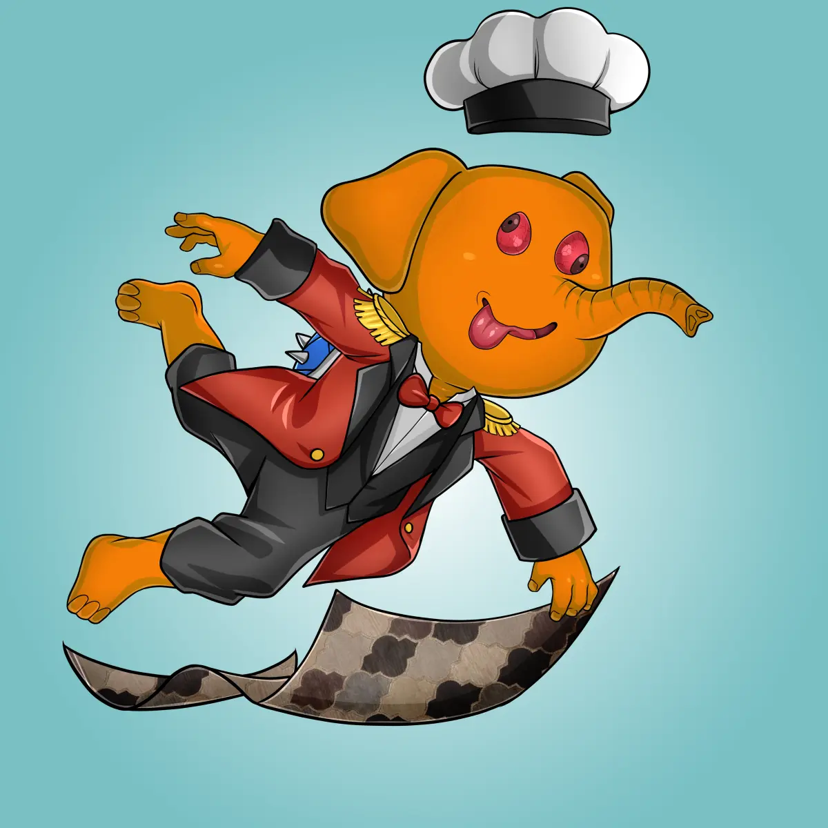 Rug Friends  #5287 NFT on Algorand