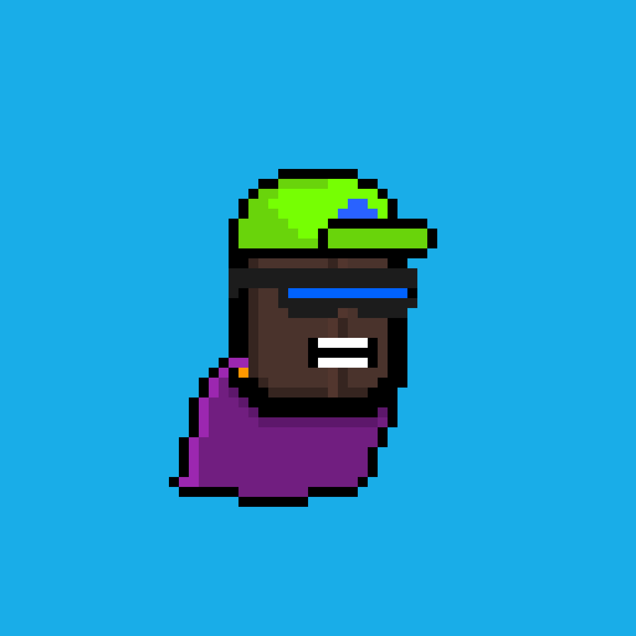 PIXEL $BEȺN PFP #015 NFT on Algorand