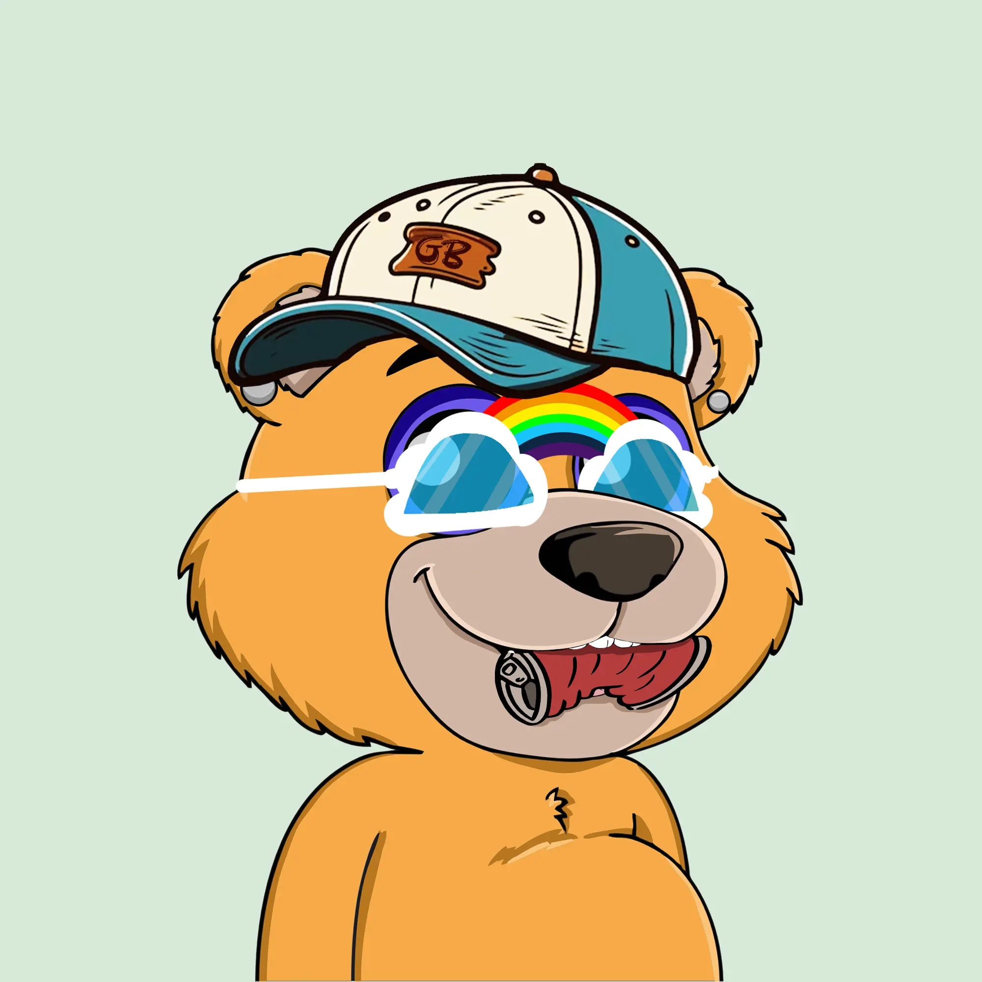 Gluttonous Bears #531 NFT on Algorand