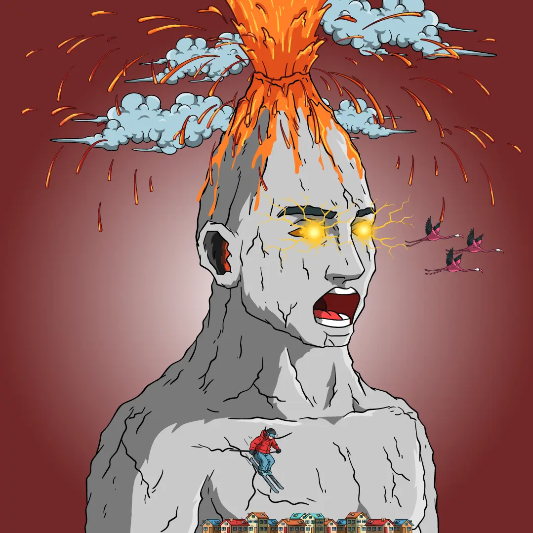 Volcano Boyz #1237 NFT on Algorand