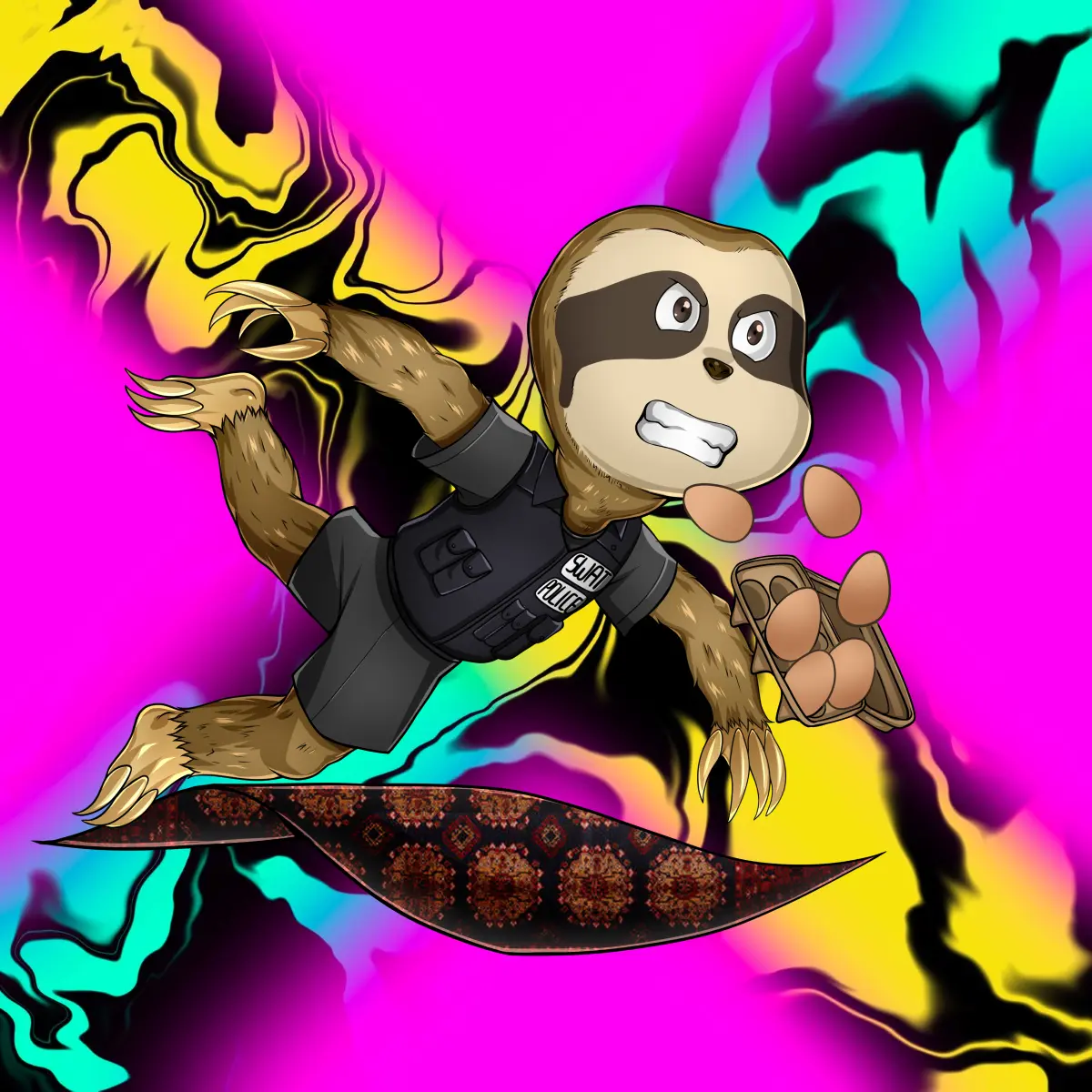 Rug Friends  #6932 NFT on Algorand