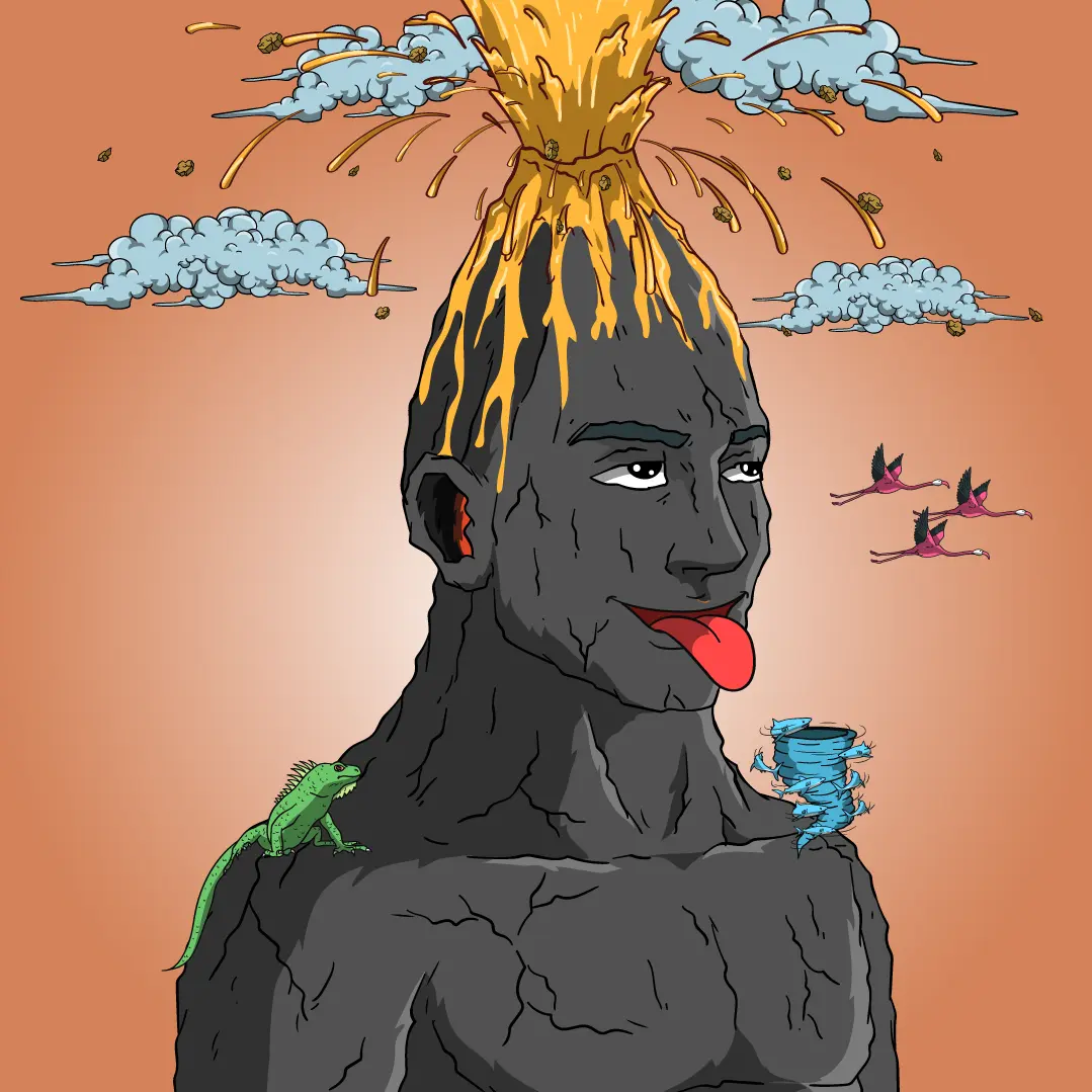 Volcano Boyz #507 NFT on Algorand