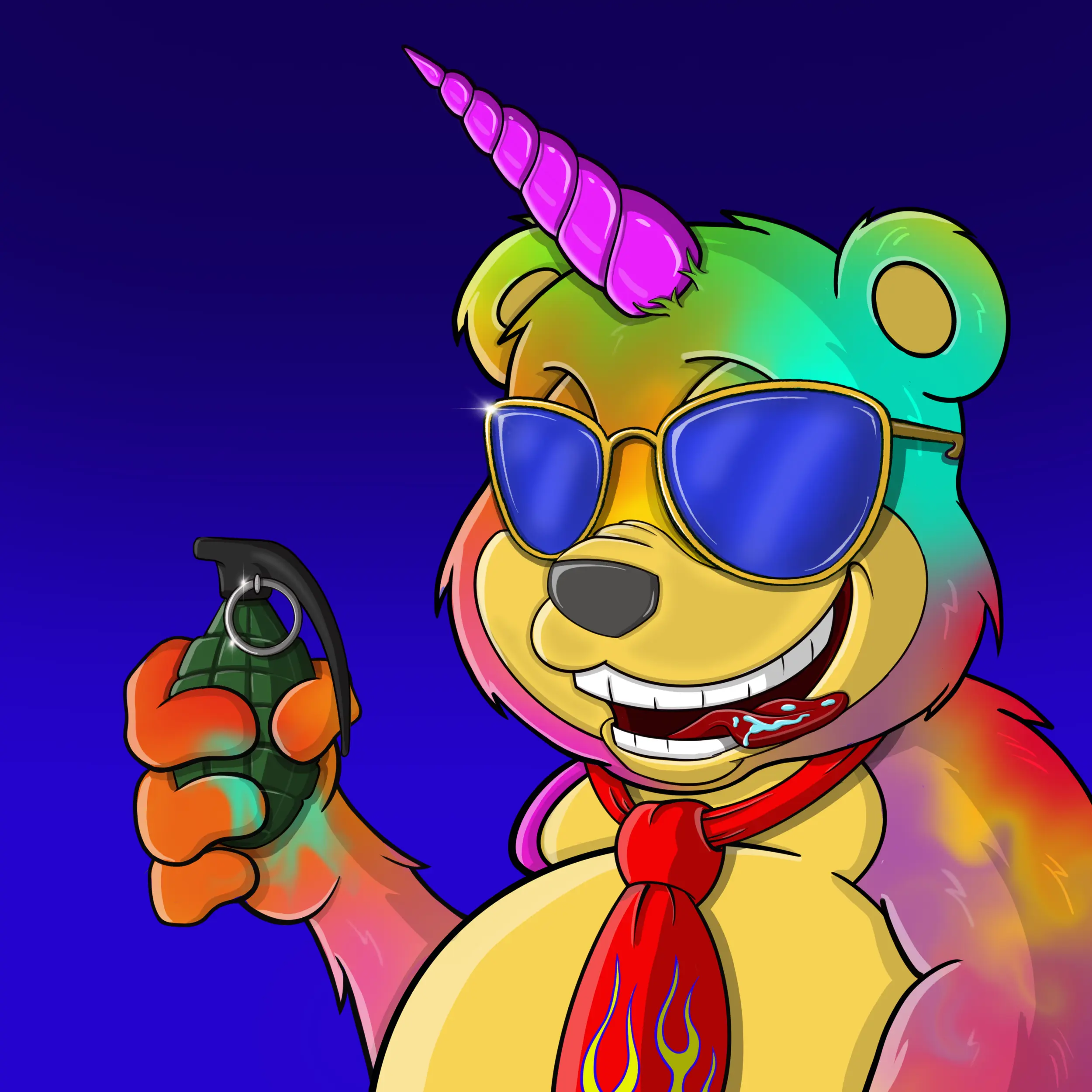 Burnin Bears #2231 NFT on Algorand