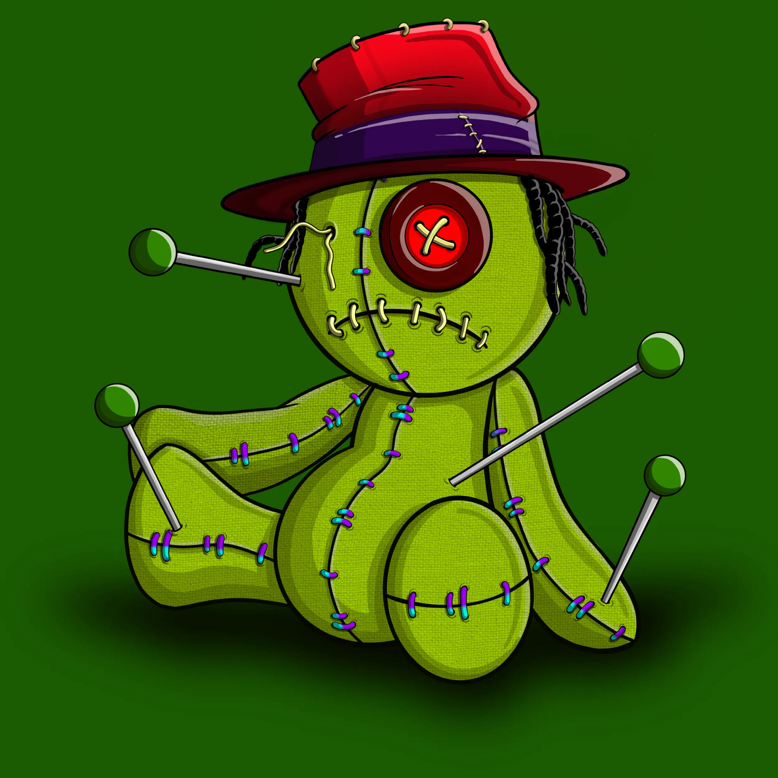 Trippy Stitch #538 NFT on Algorand