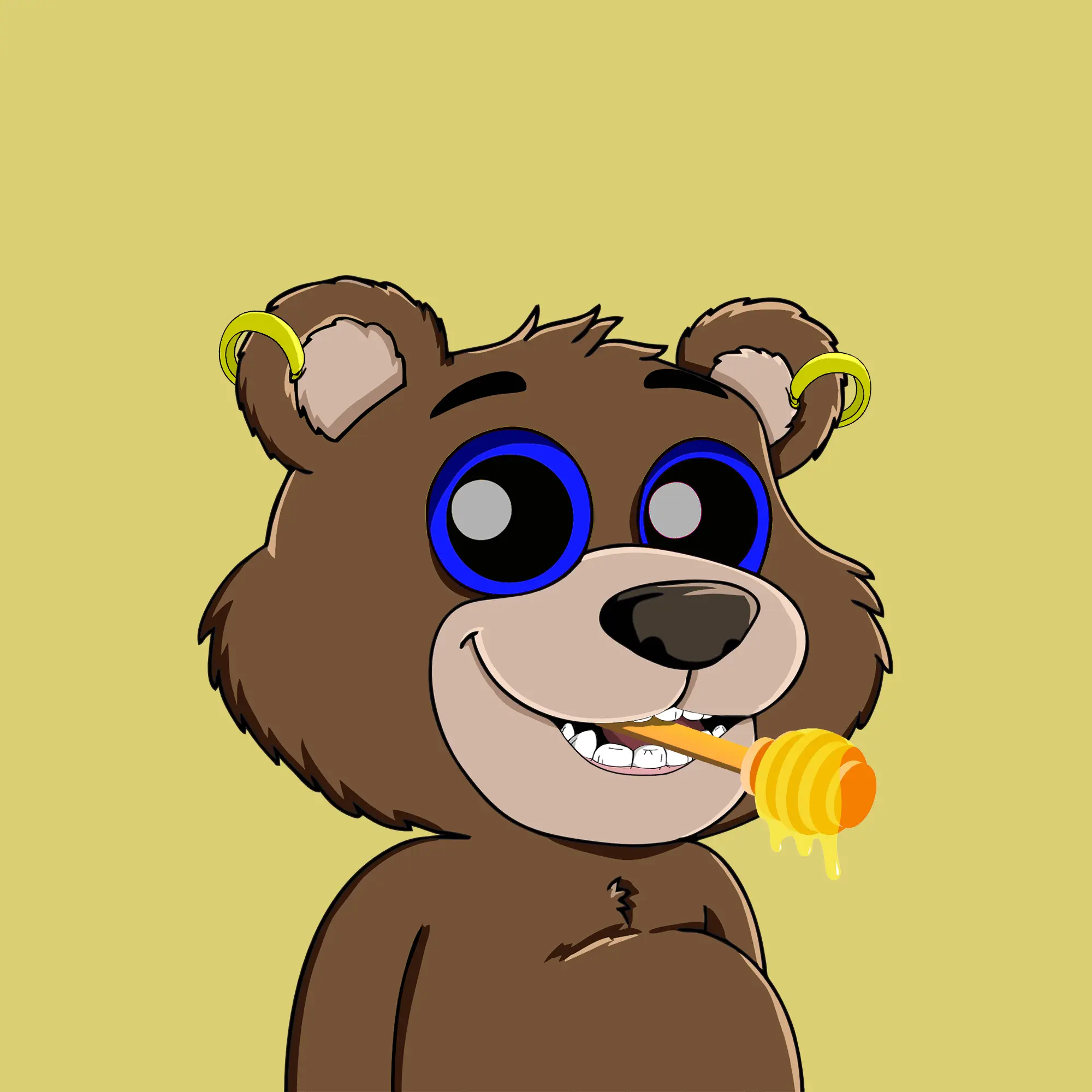 Gluttonous Bears #265 NFT on Algorand