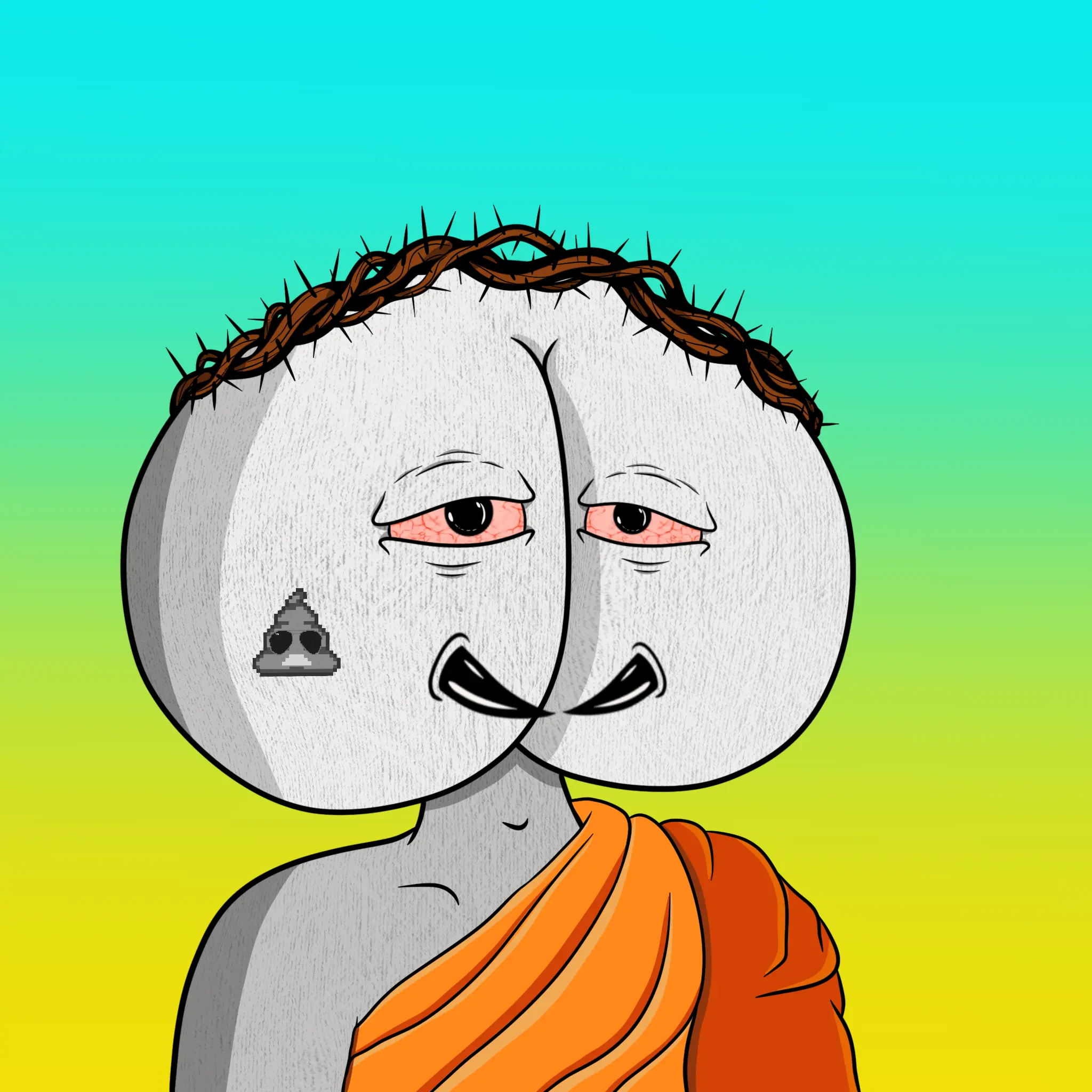 ButtHeads #124 NFT on Algorand