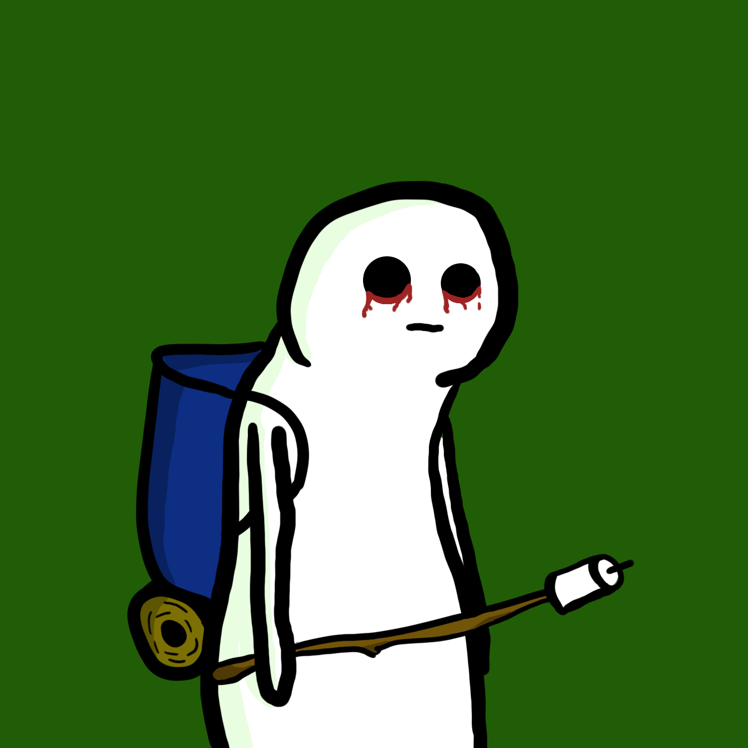 Sad Ghosteez #2 NFT on Algorand