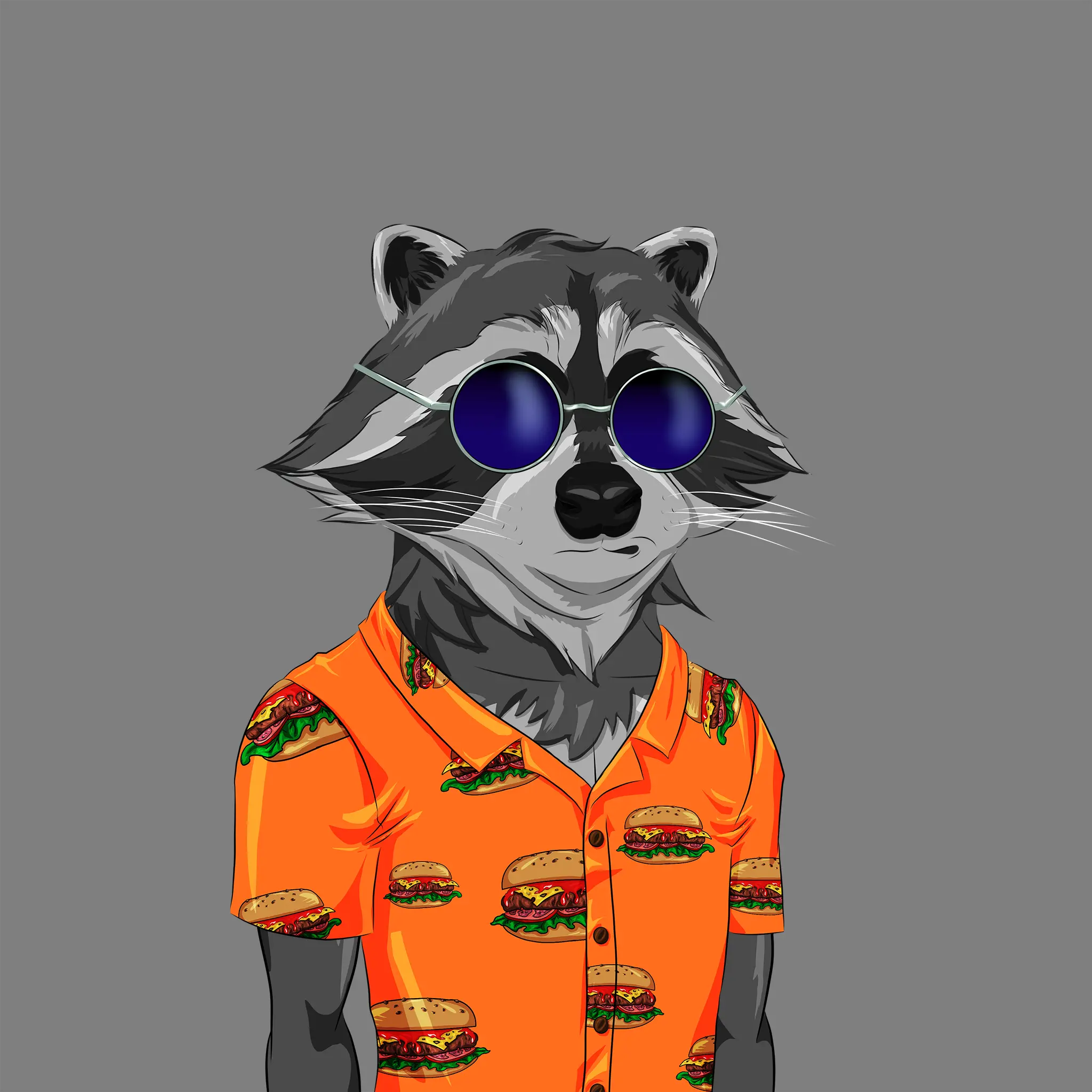 AlgoRaccoon #1457 NFT on Algorand
