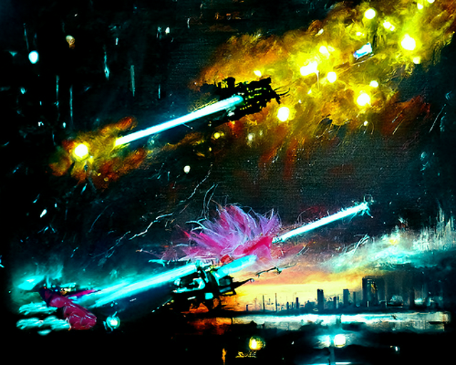 Battle for the Spaceport NFT on Algorand