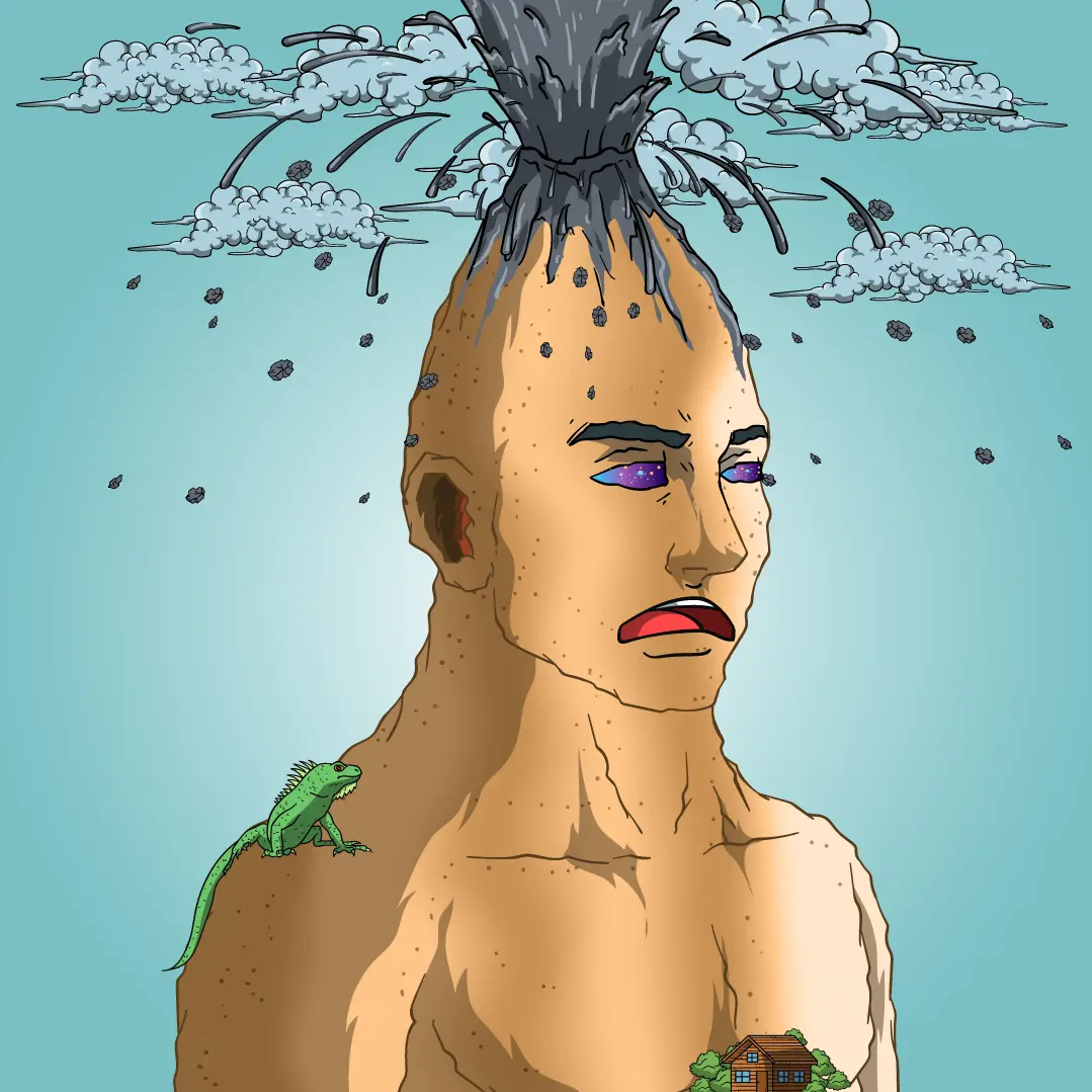 Volcano Boyz #436 NFT on Algorand