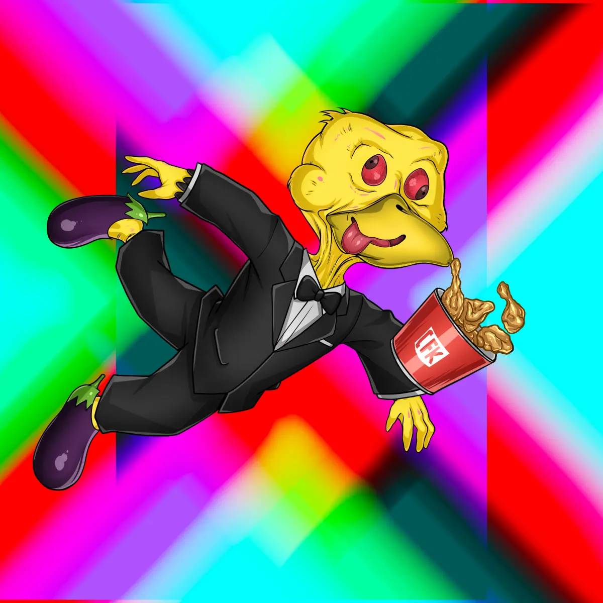 Rug Friends  #4525 NFT on Algorand