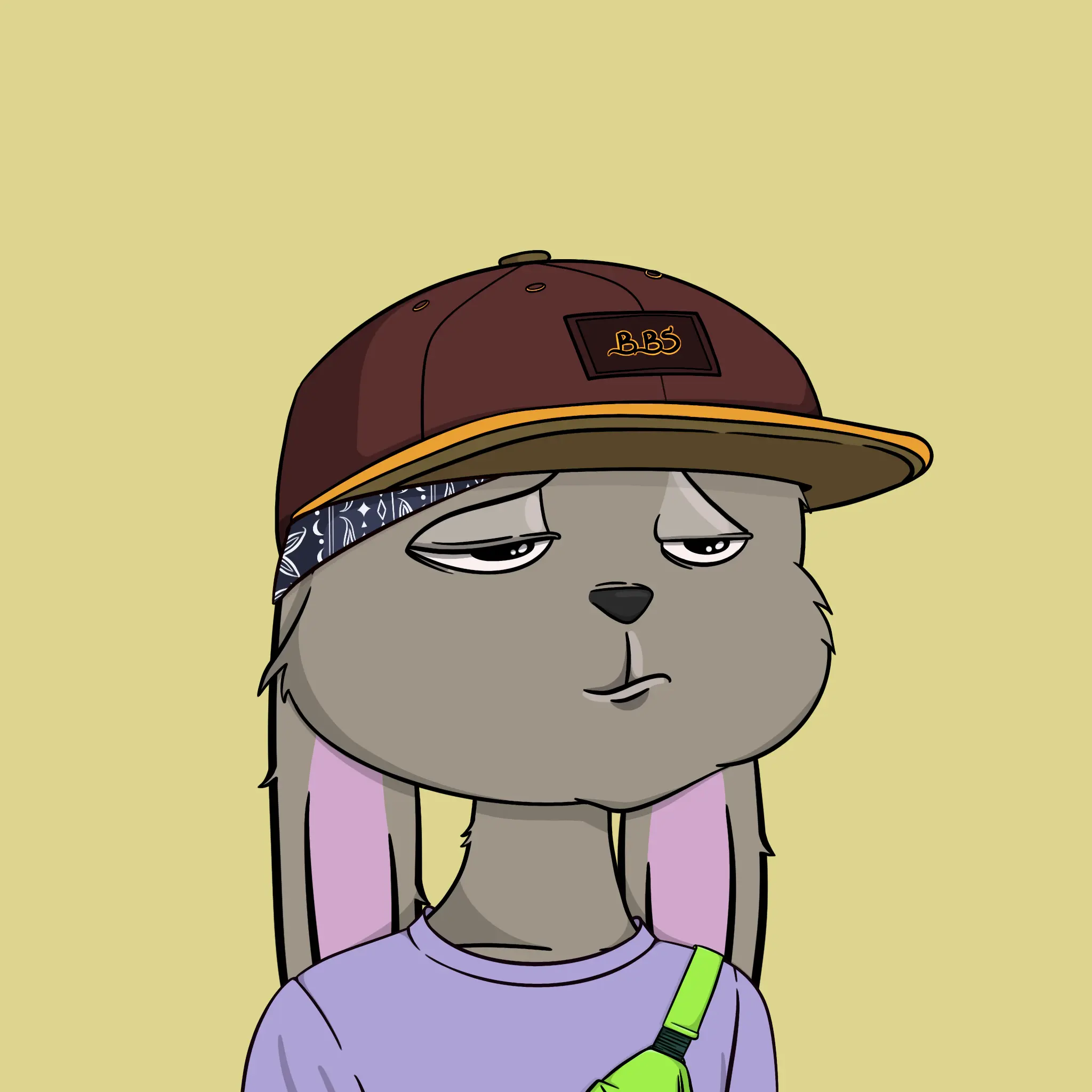 Bad Bunny Society #2416 NFT on Algorand