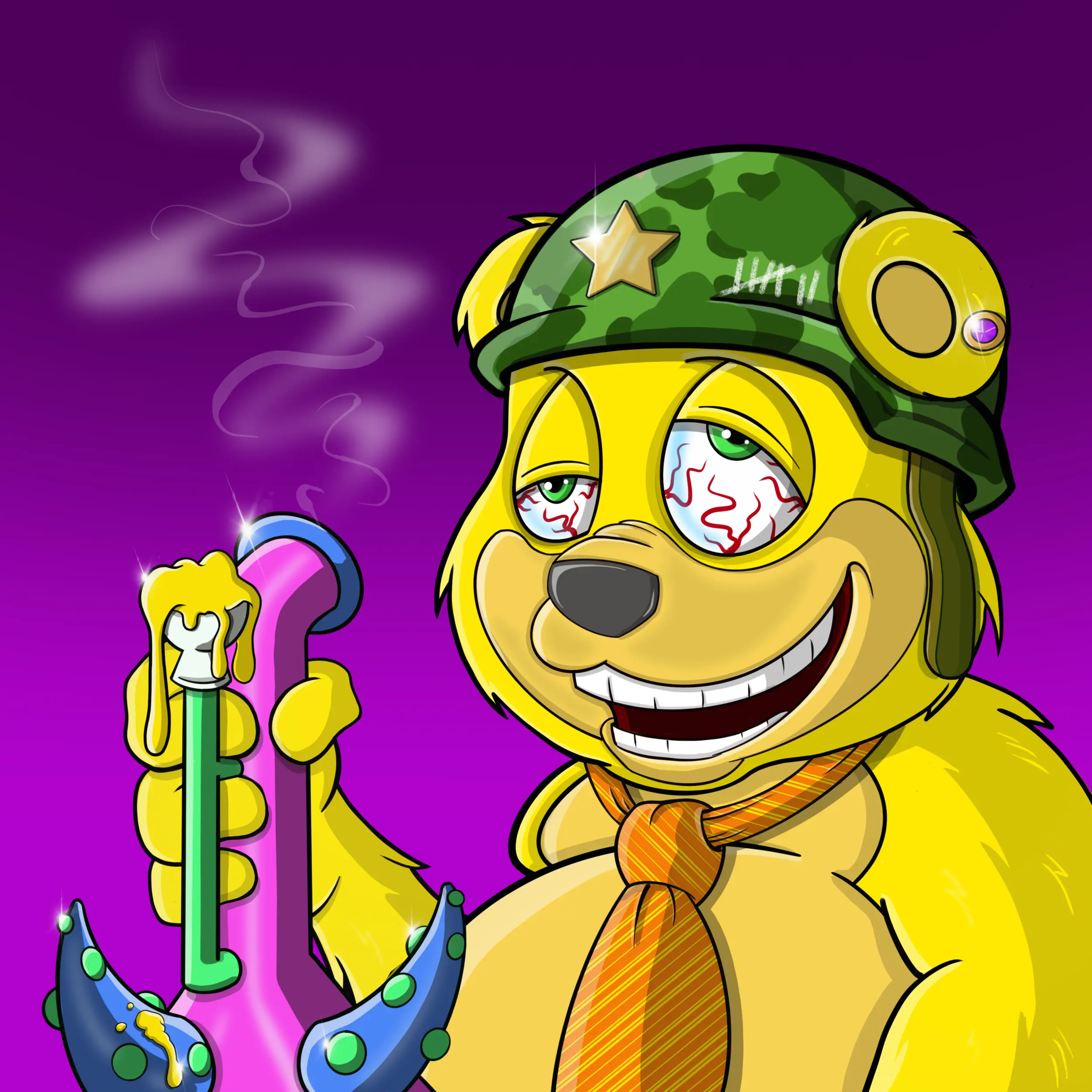 Burnin Bears #747 NFT on Algorand