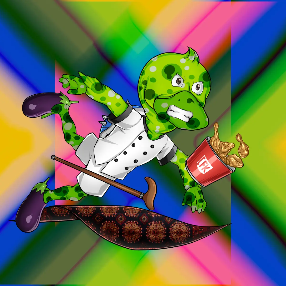 Rug Friends  #1984 NFT on Algorand