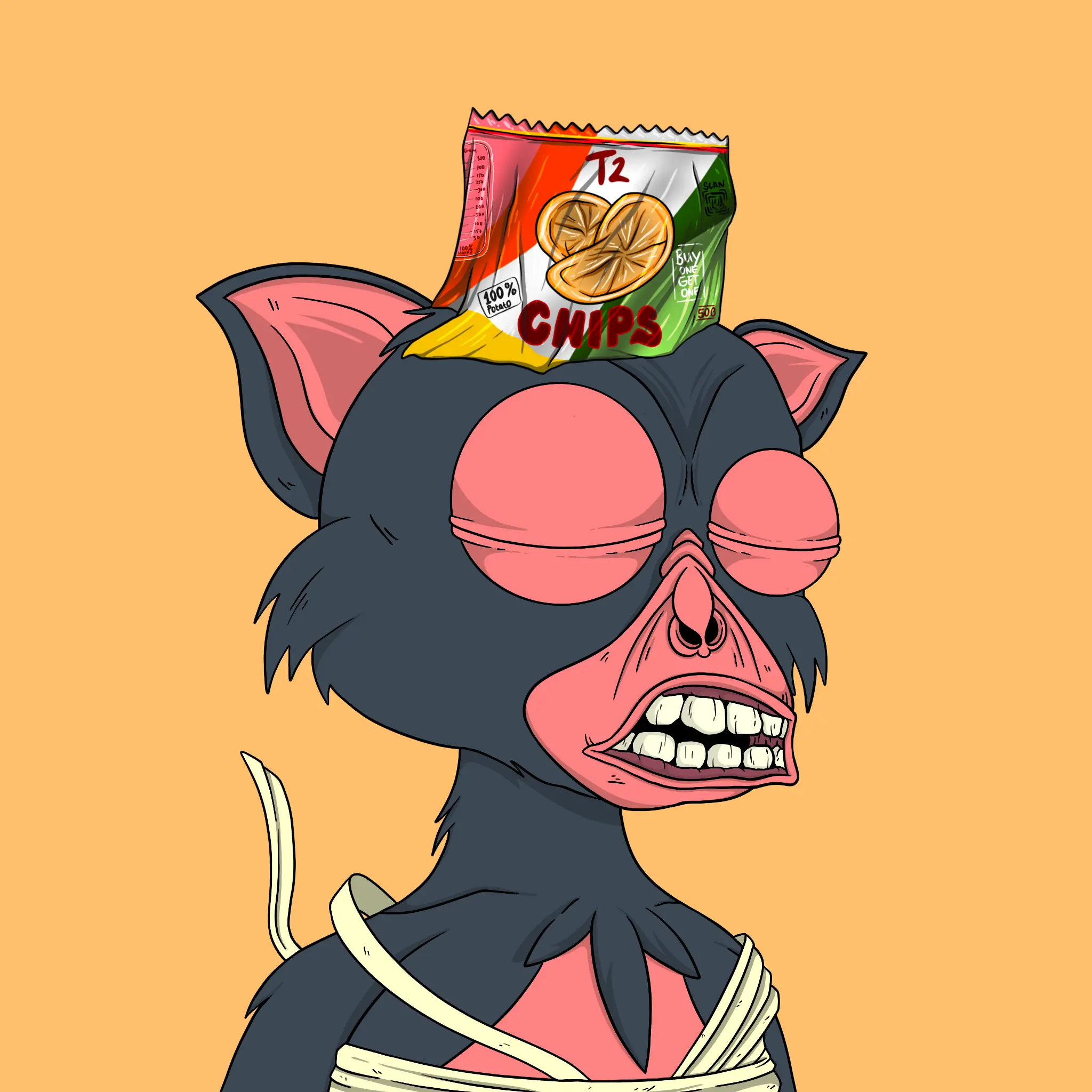Trendy Tarsier #1990 NFT on Algorand