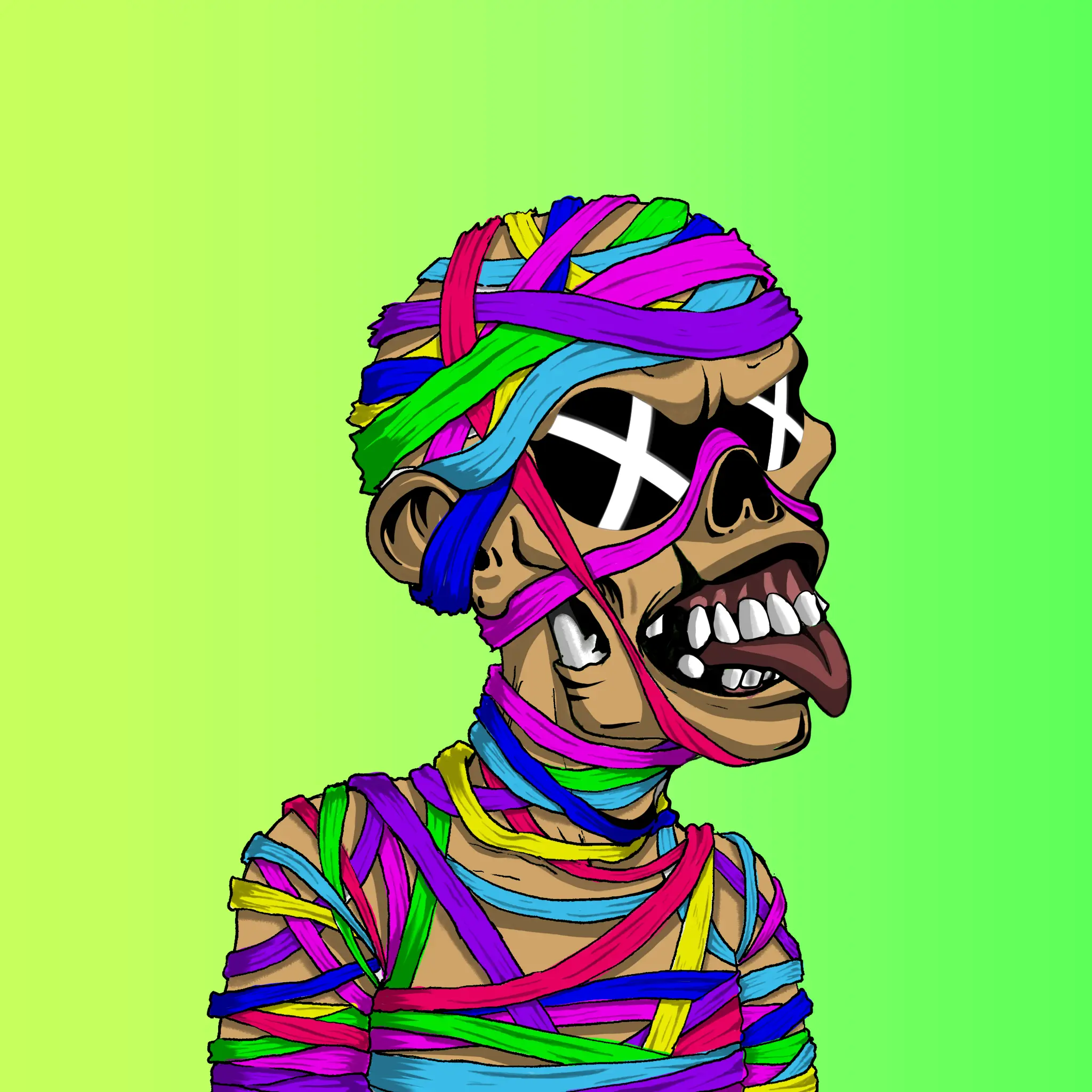 Algo Mummy #1662 NFT on Algorand