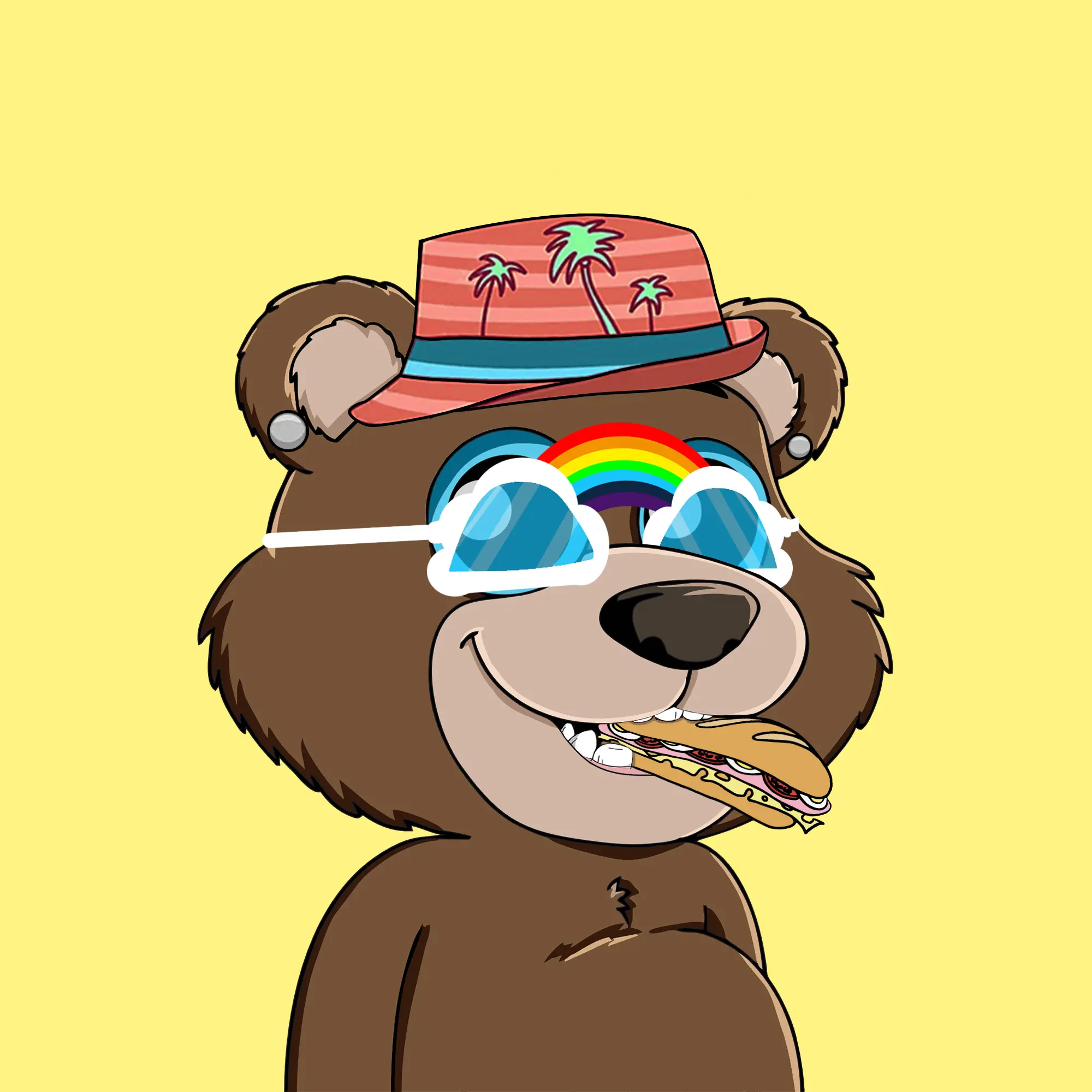 Gluttonous Bears #543 NFT on Algorand