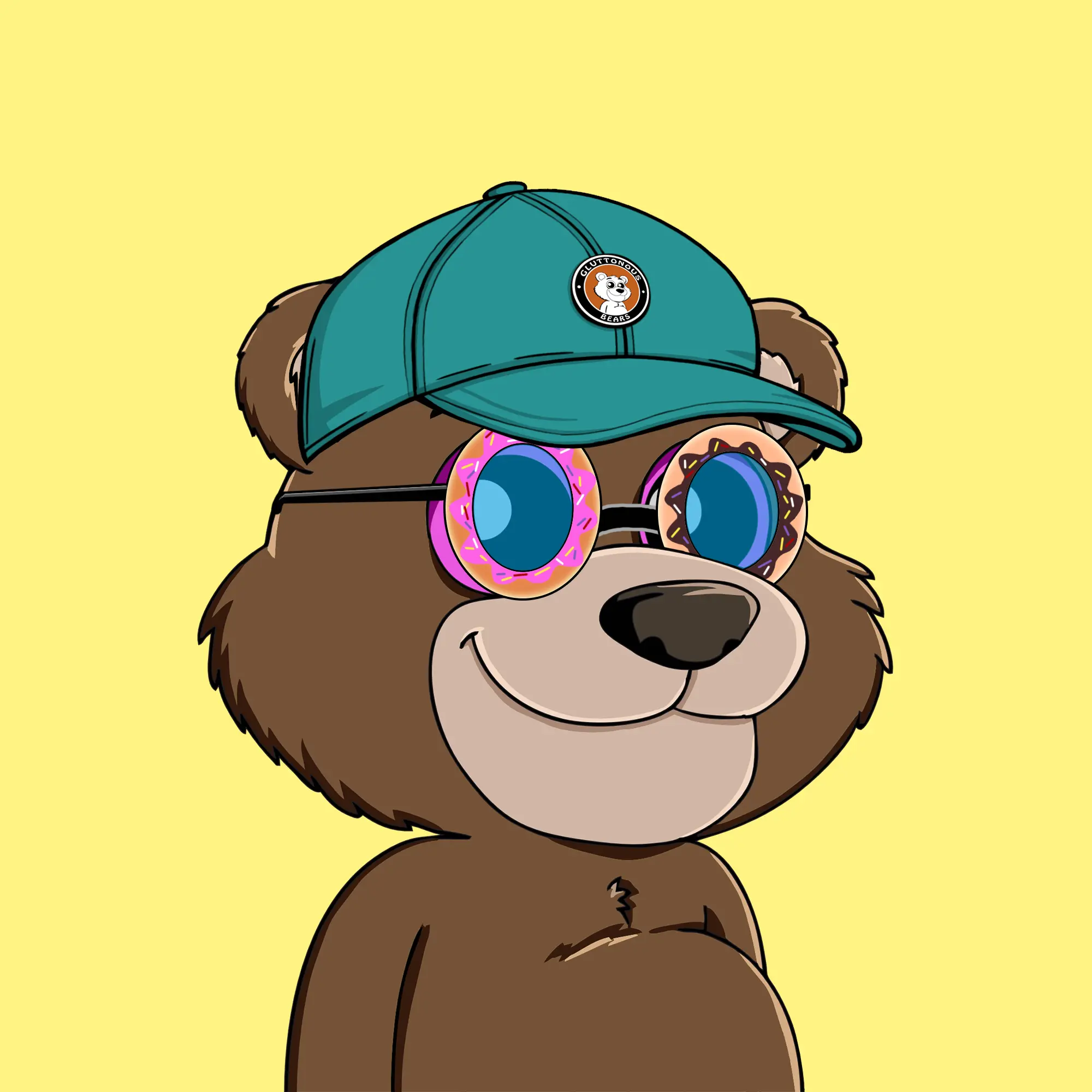 Gluttonous Bears #574 NFT on Algorand