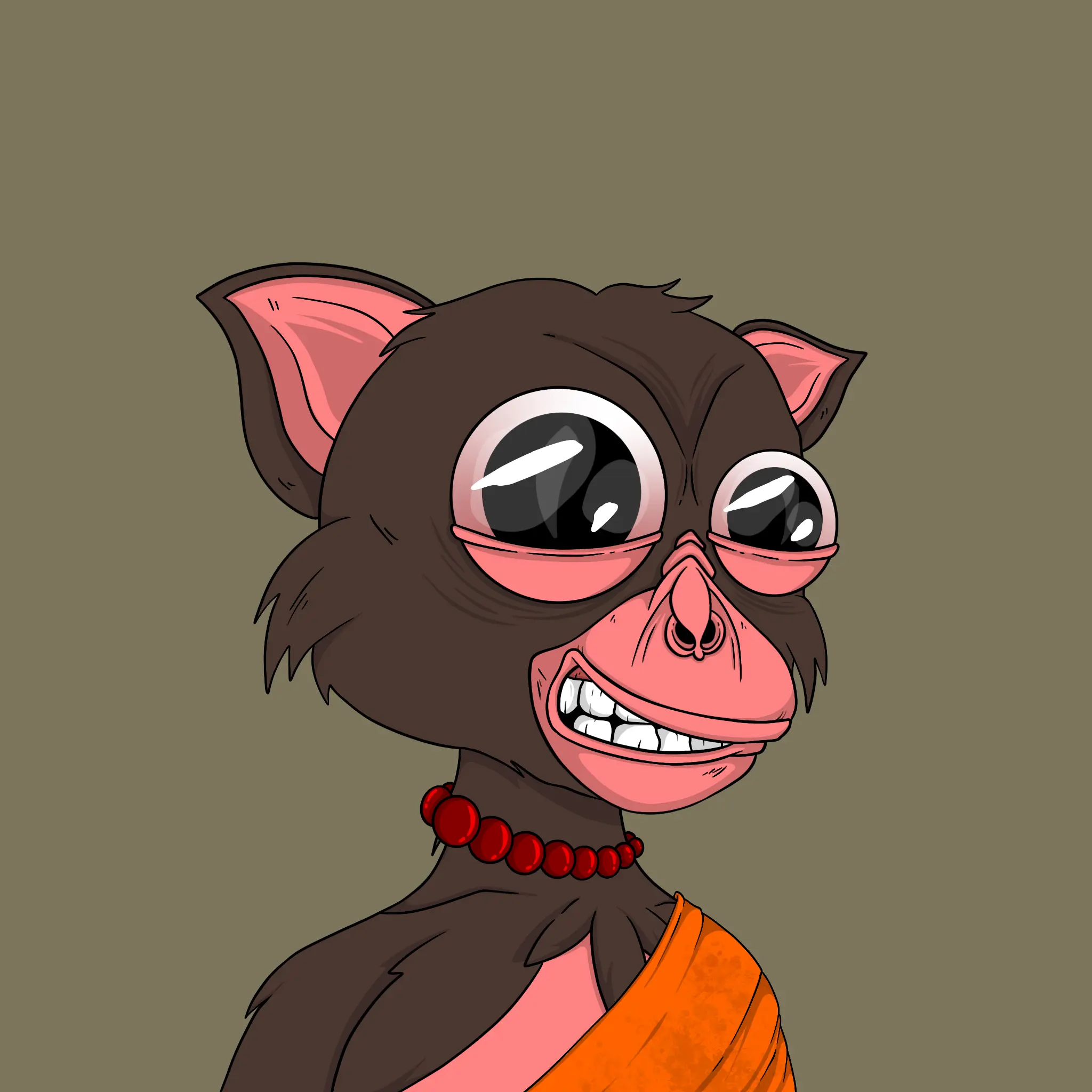 Trendy Tarsier #2132 NFT on Algorand