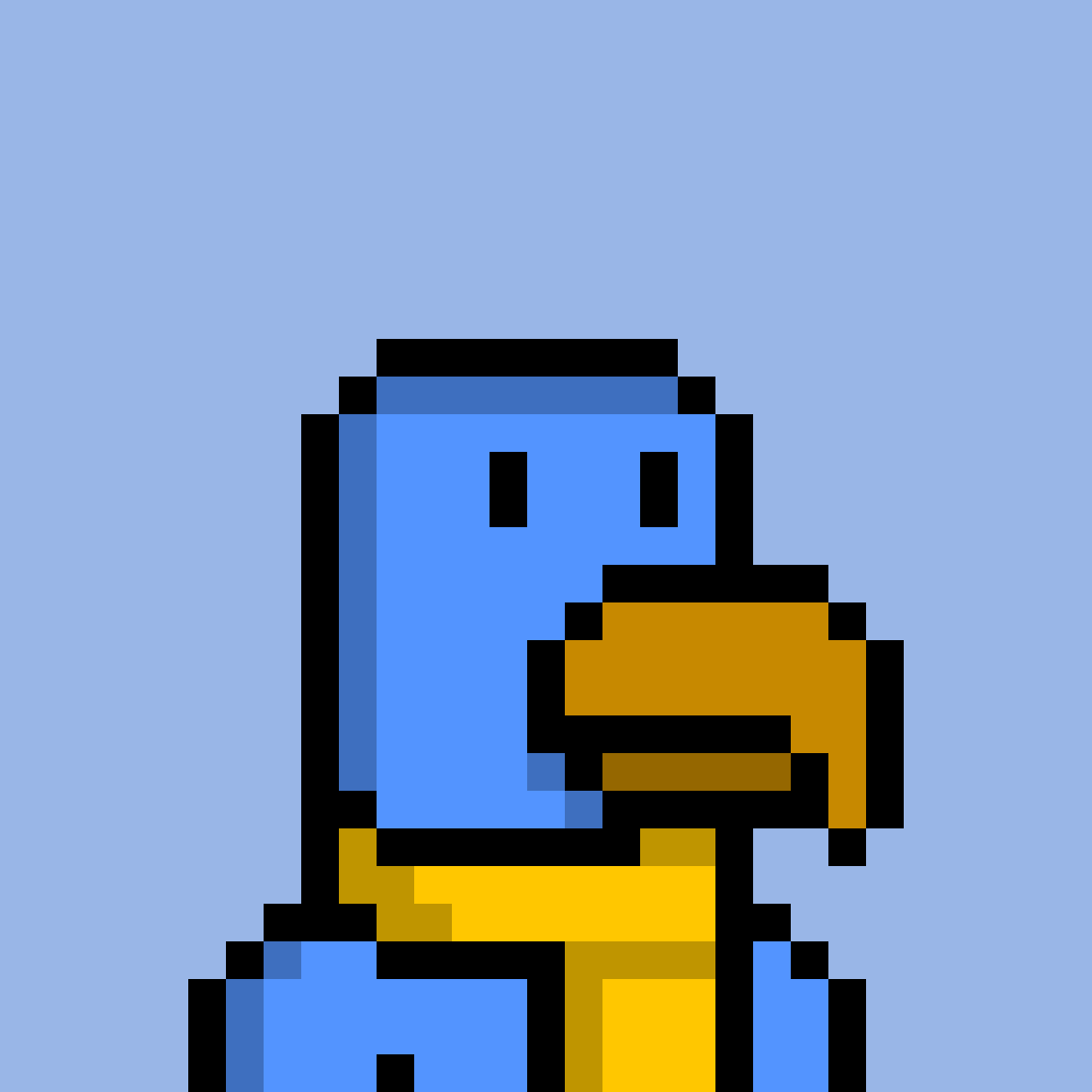 Pixel Parrot 173 NFT on Algorand