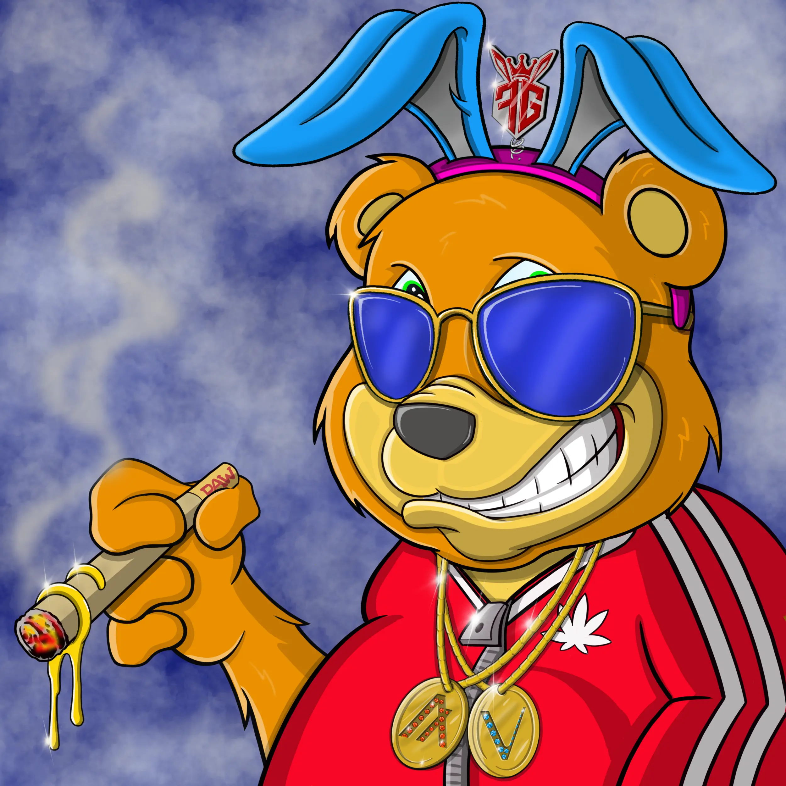 Burnin Bears #1388 NFT on Algorand