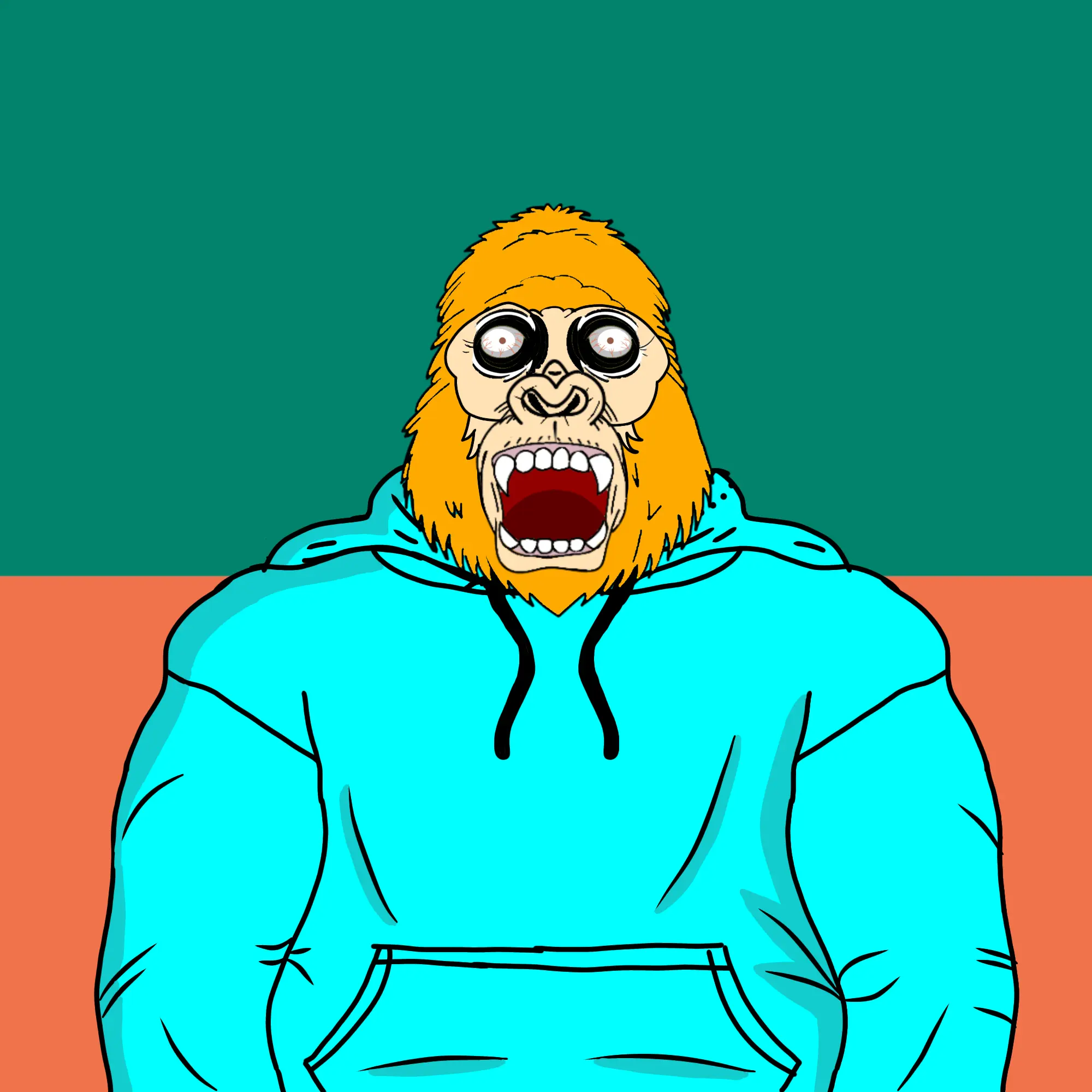 AL GORILLA #83 NFT on Algorand