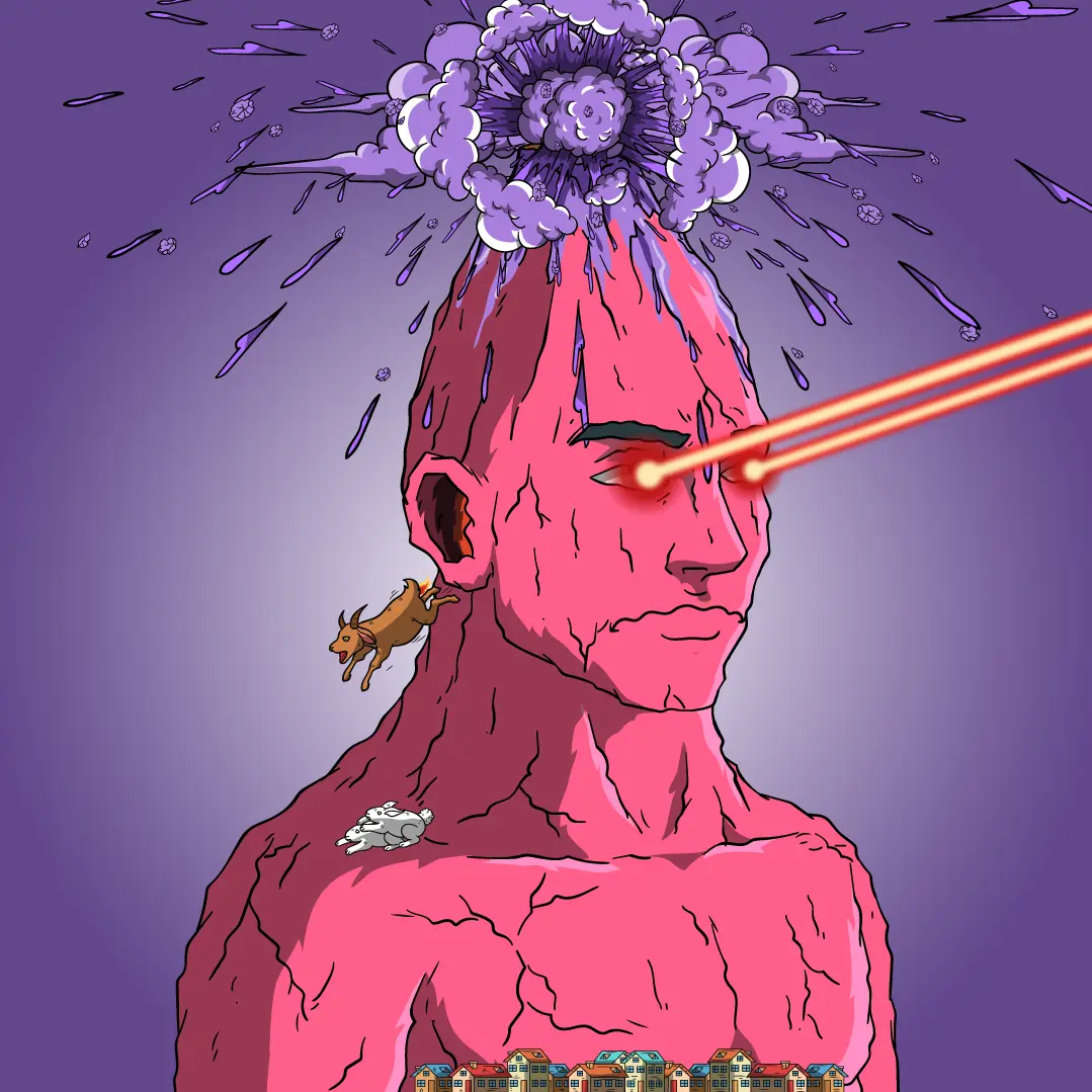 Volcano Boyz #1921 NFT on Algorand