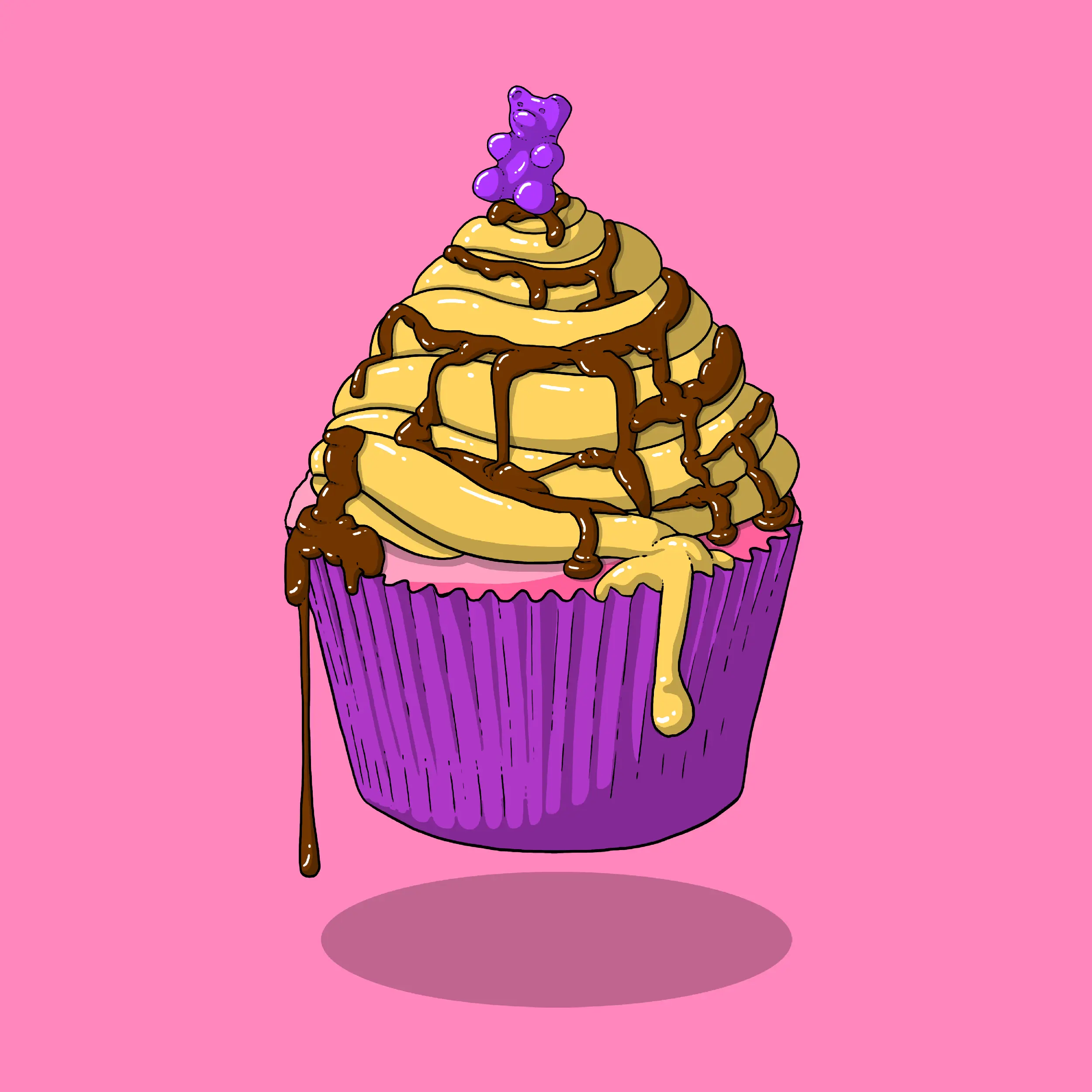 Cupcakes #152 NFT on Algorand