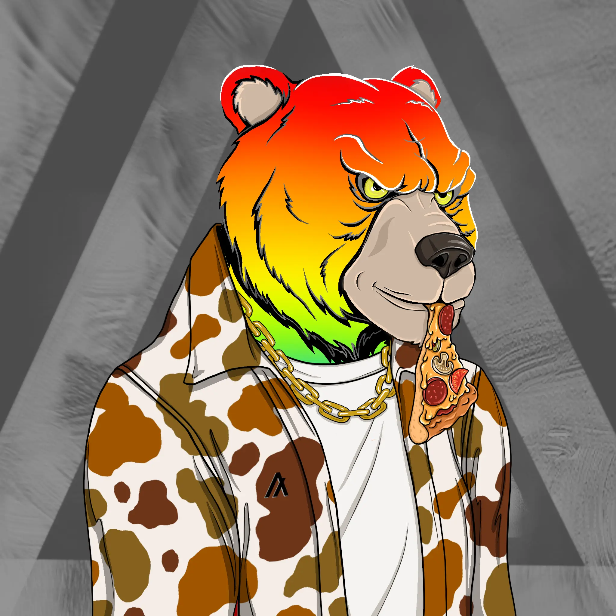 Mad Bears #1267 NFT on Algorand