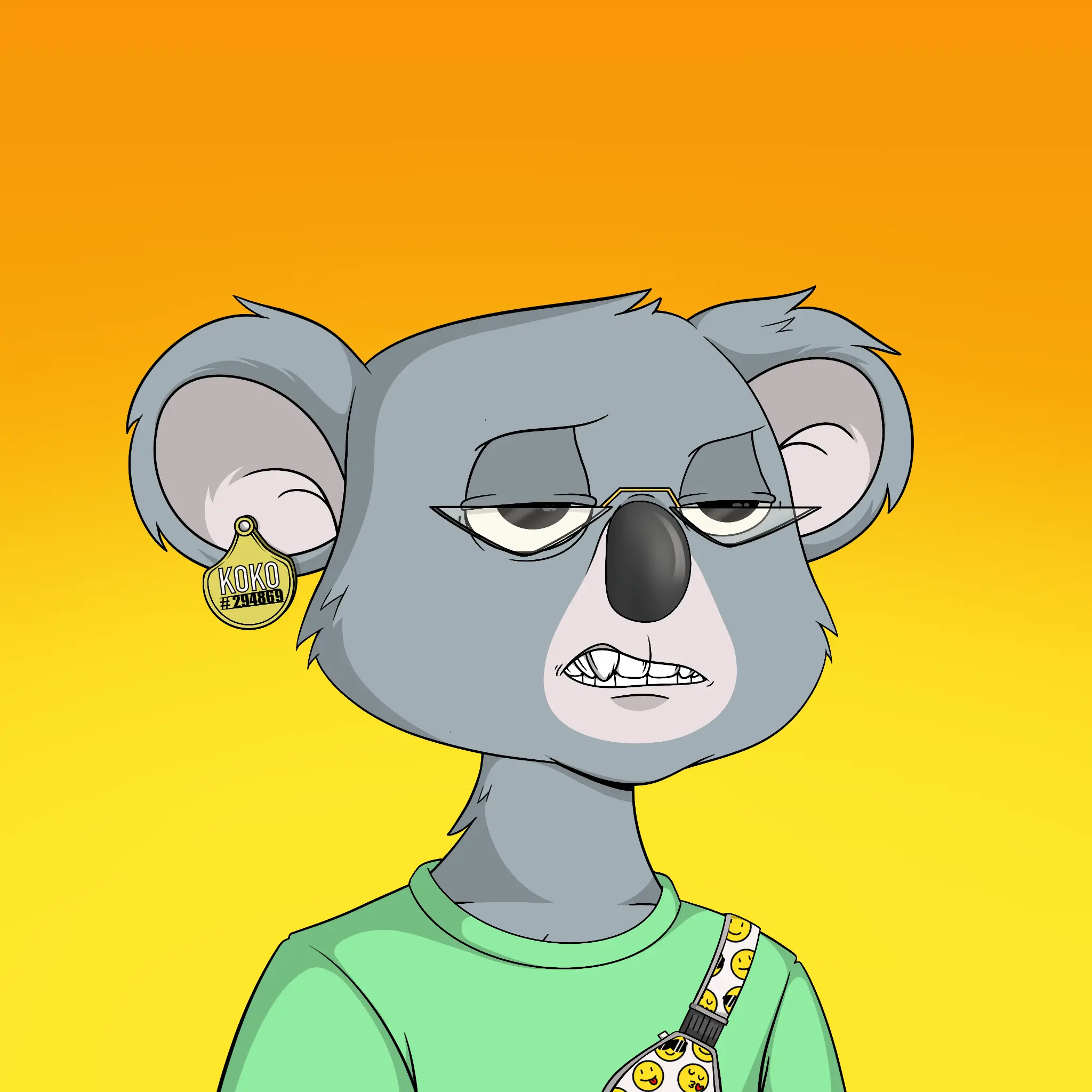 Bad Koala Society #2204 NFT on Algorand