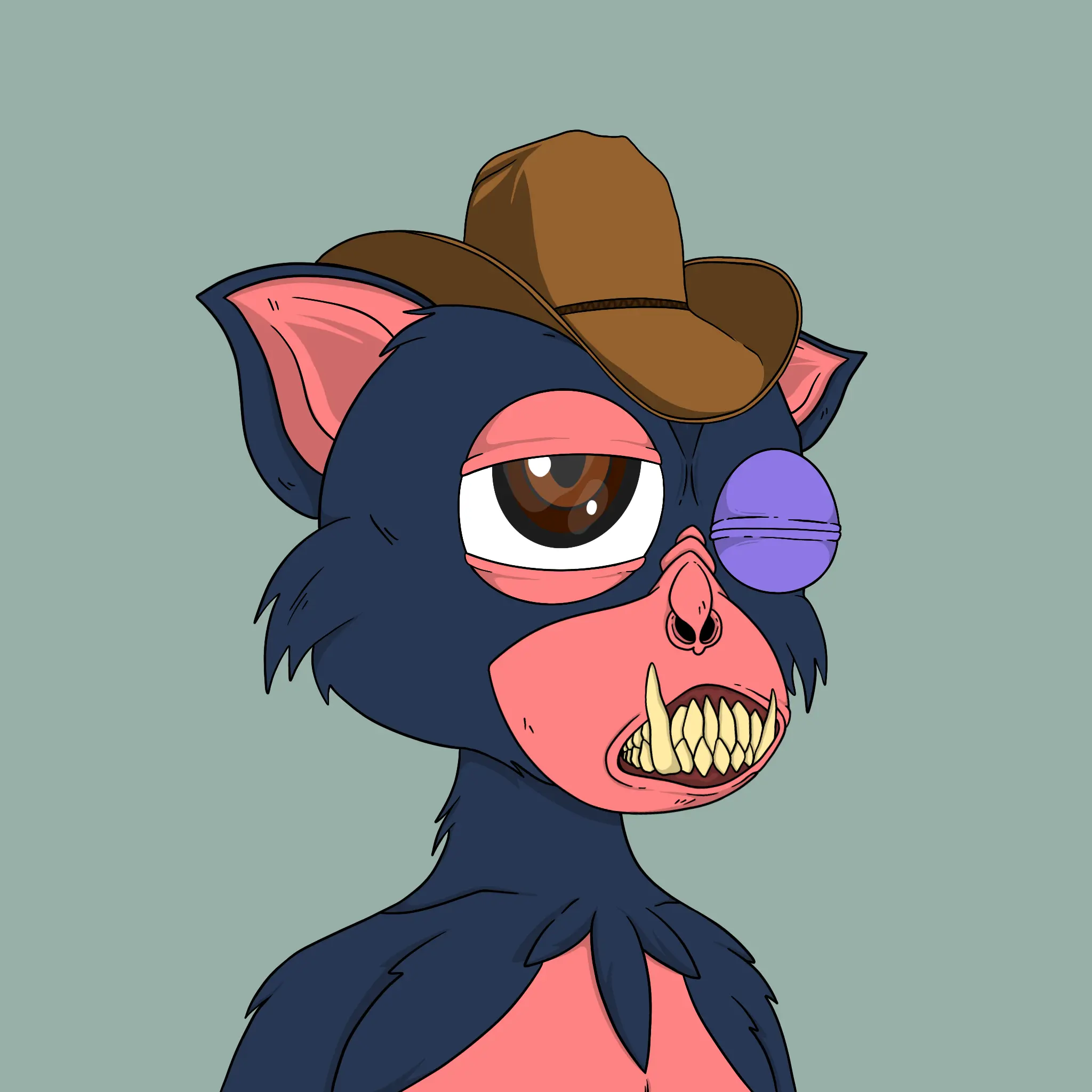Trendy Tarsier #1041 NFT on Algorand