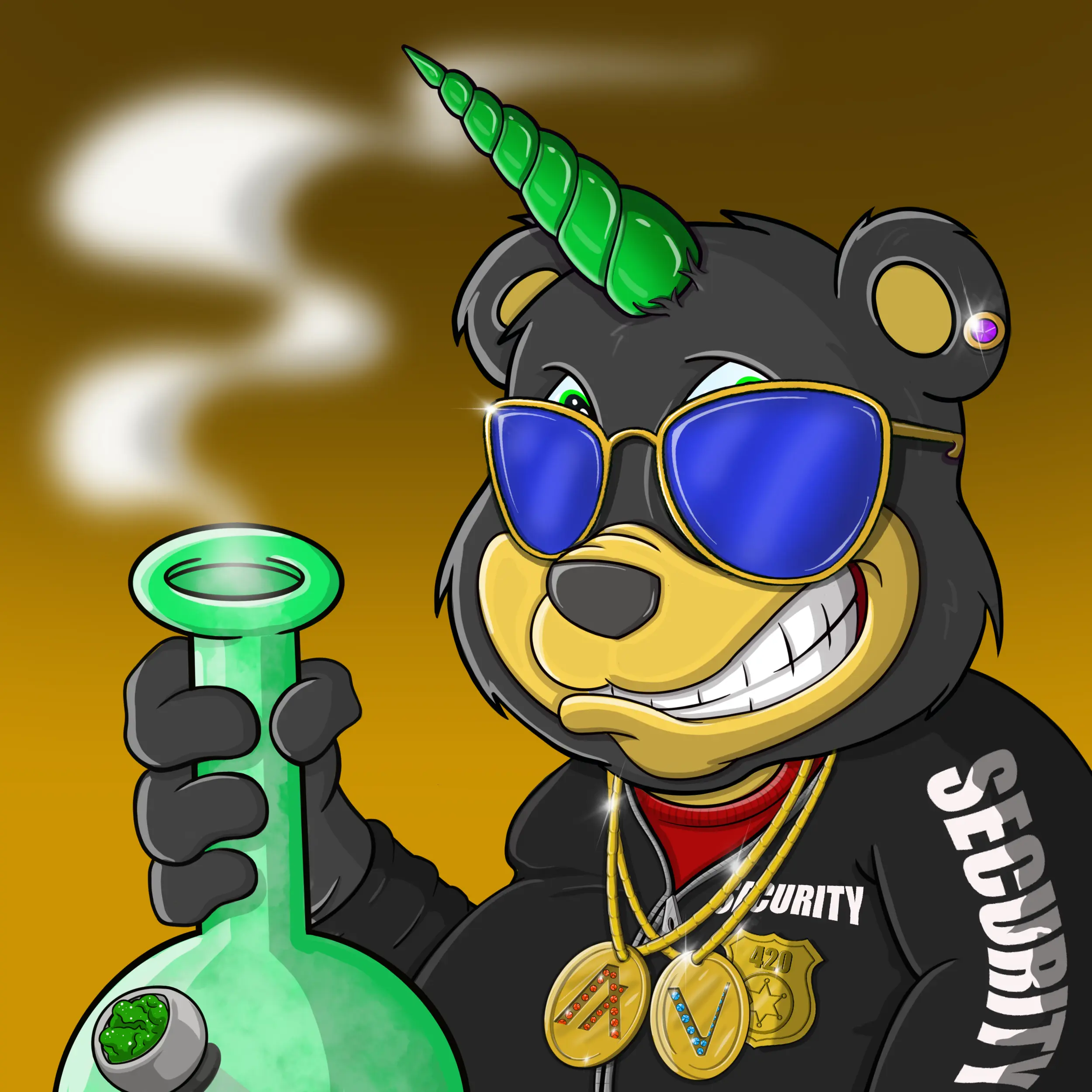 Burnin Bears #2104 NFT on Algorand