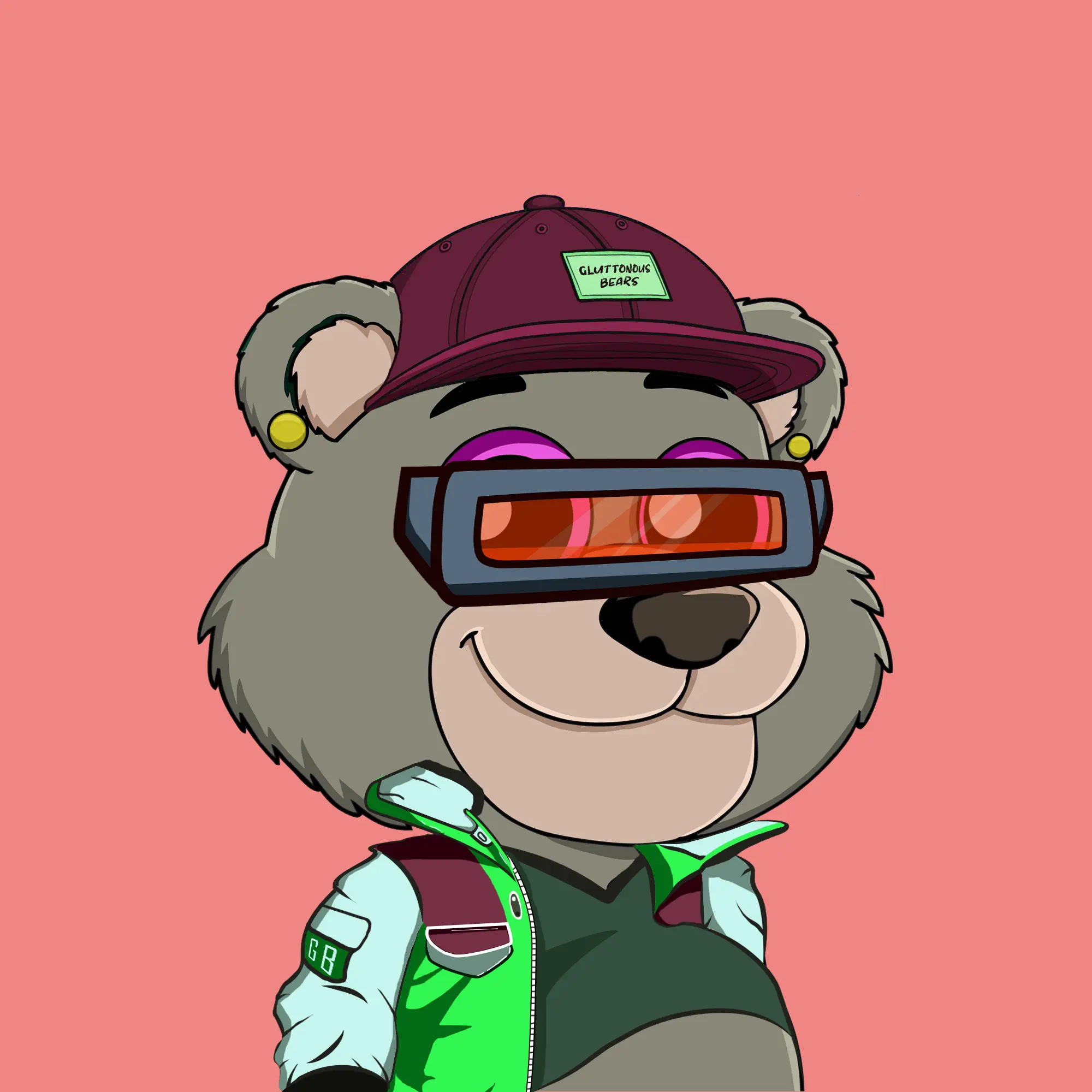 Gluttonous Bears #239 NFT on Algorand