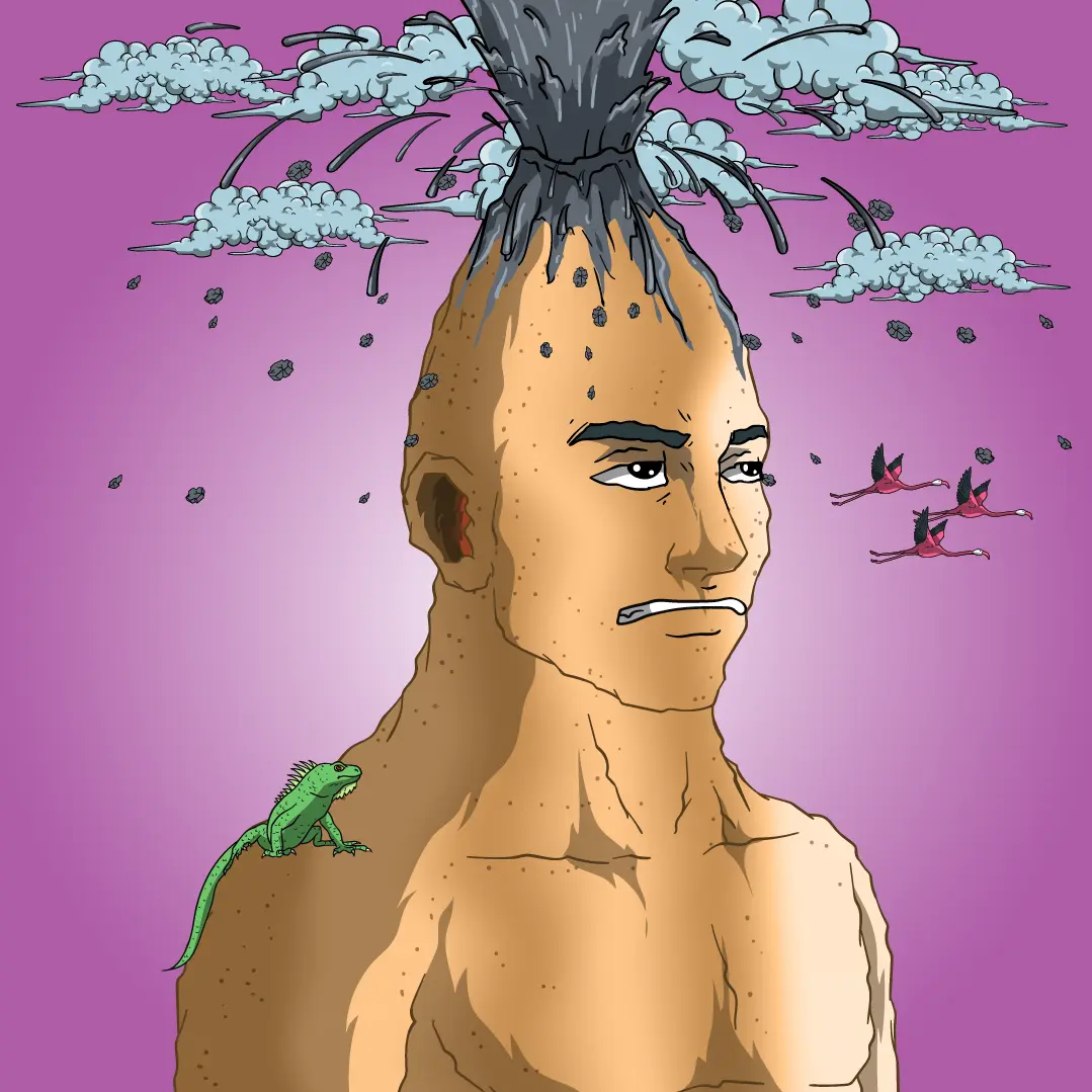 Volcano Boyz #1233 NFT on Algorand