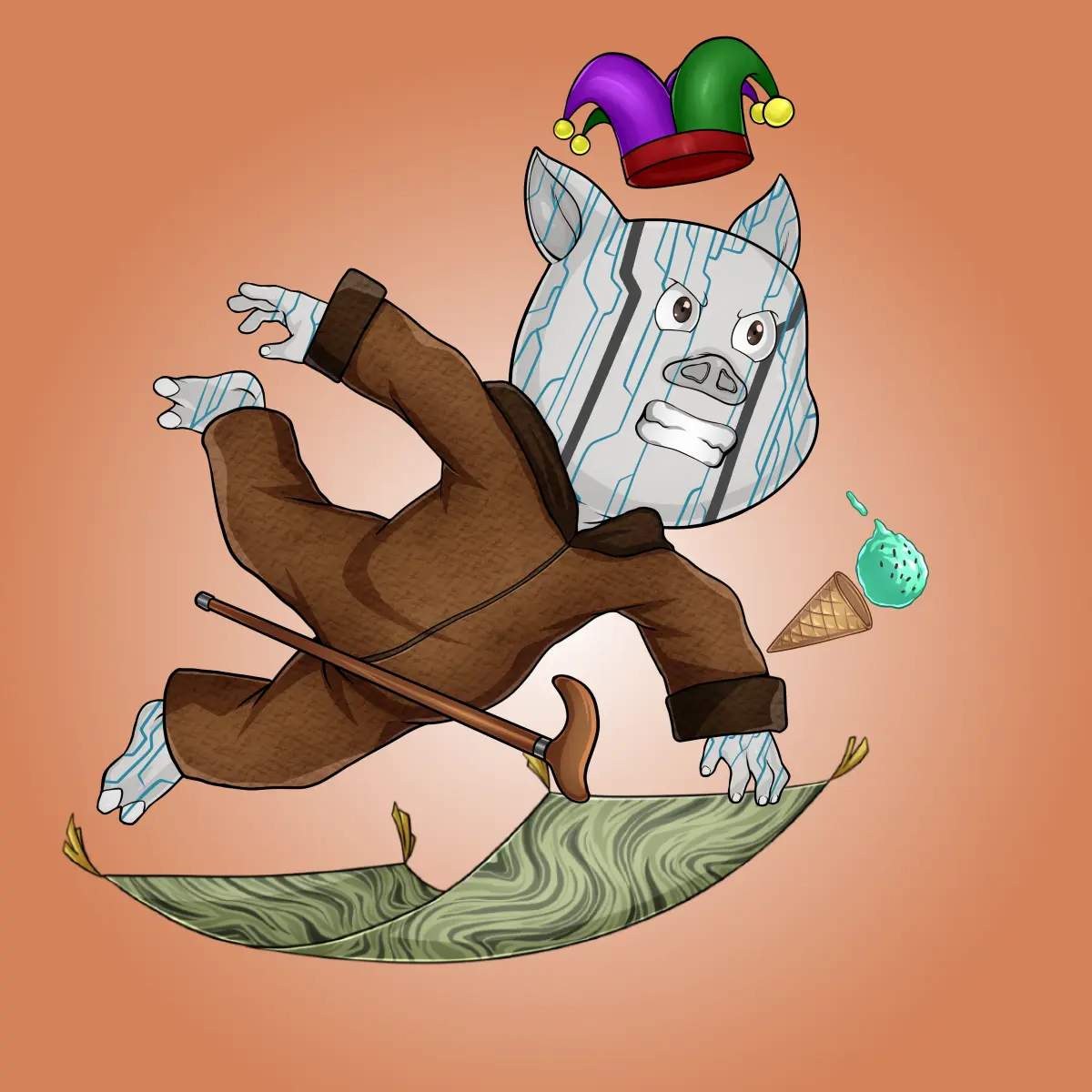 Rug Friends  #1051 NFT on Algorand