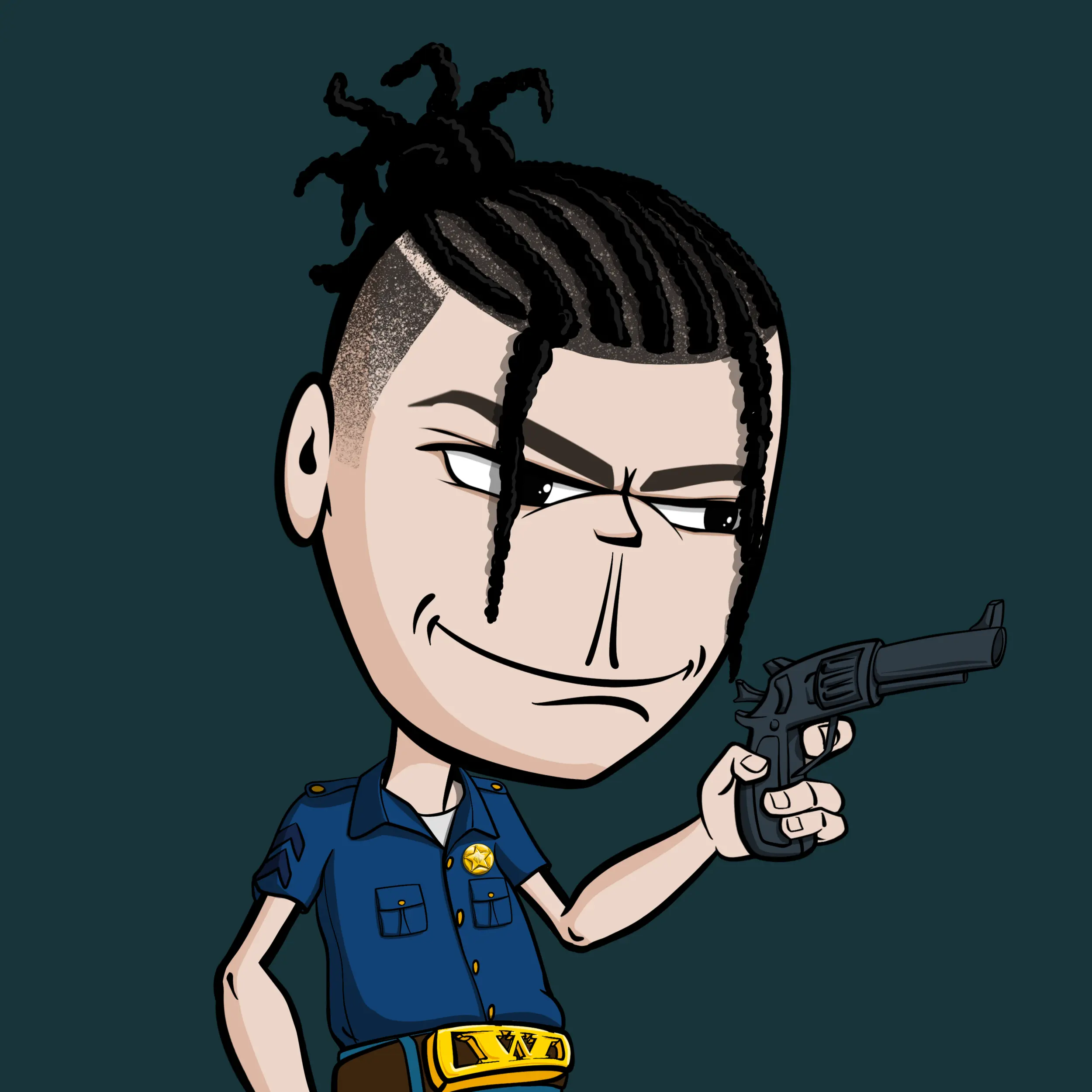 CoolCockGangs #595 NFT on Algorand