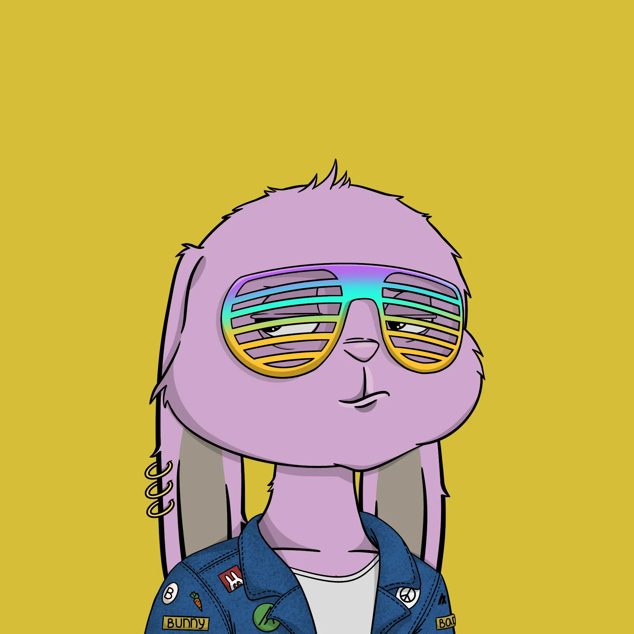 Bad Bunny Society #2035 NFT on Algorand