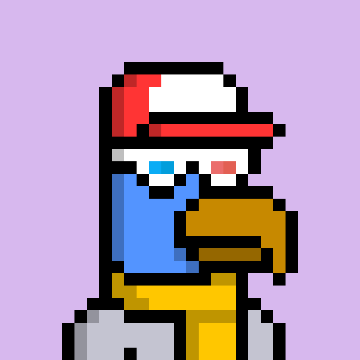 Pixel Parrot 67 NFT on Algorand